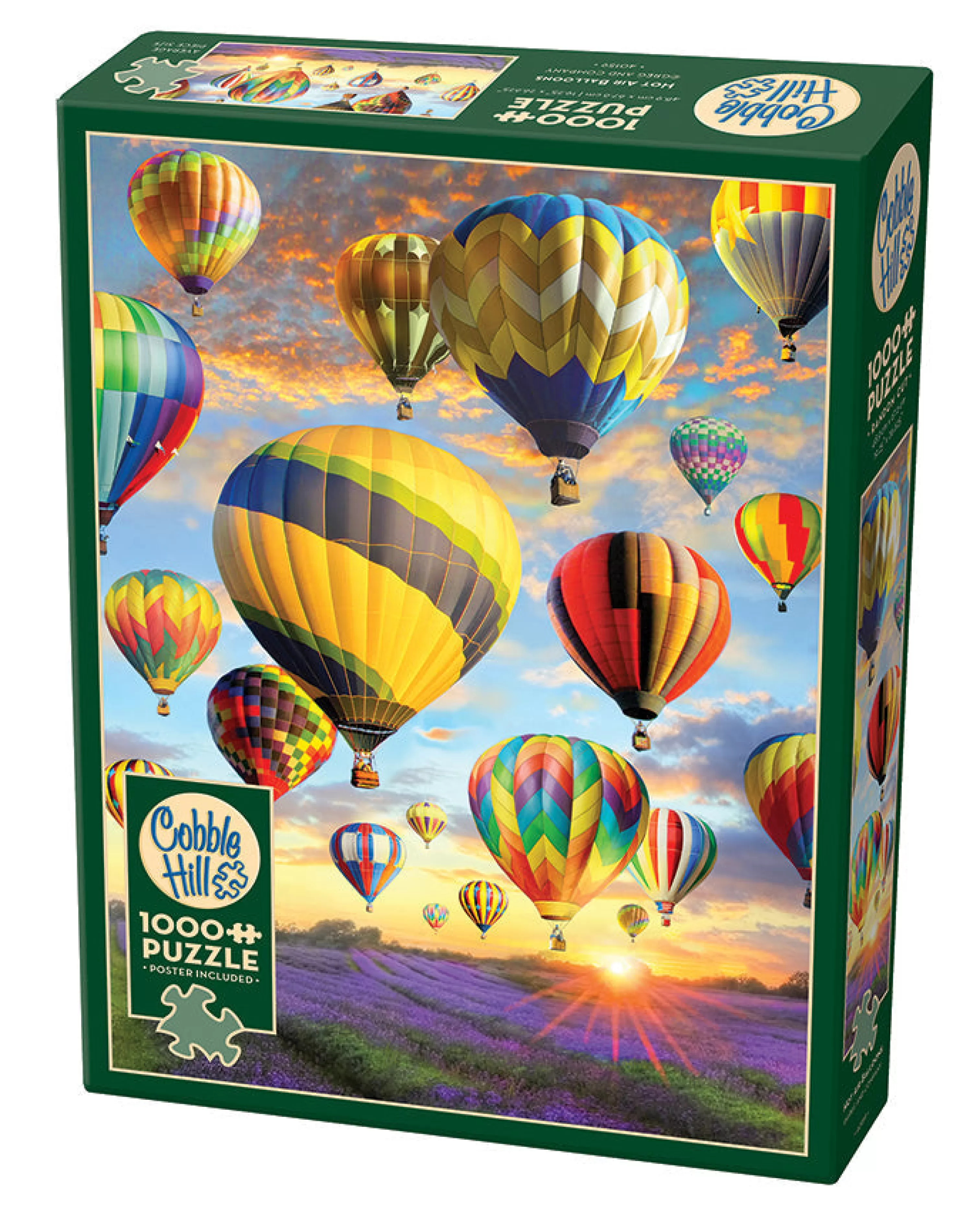 Flying Adventures^Cobble Hill Puzzles Hot Air Balloons | 1000 Piece