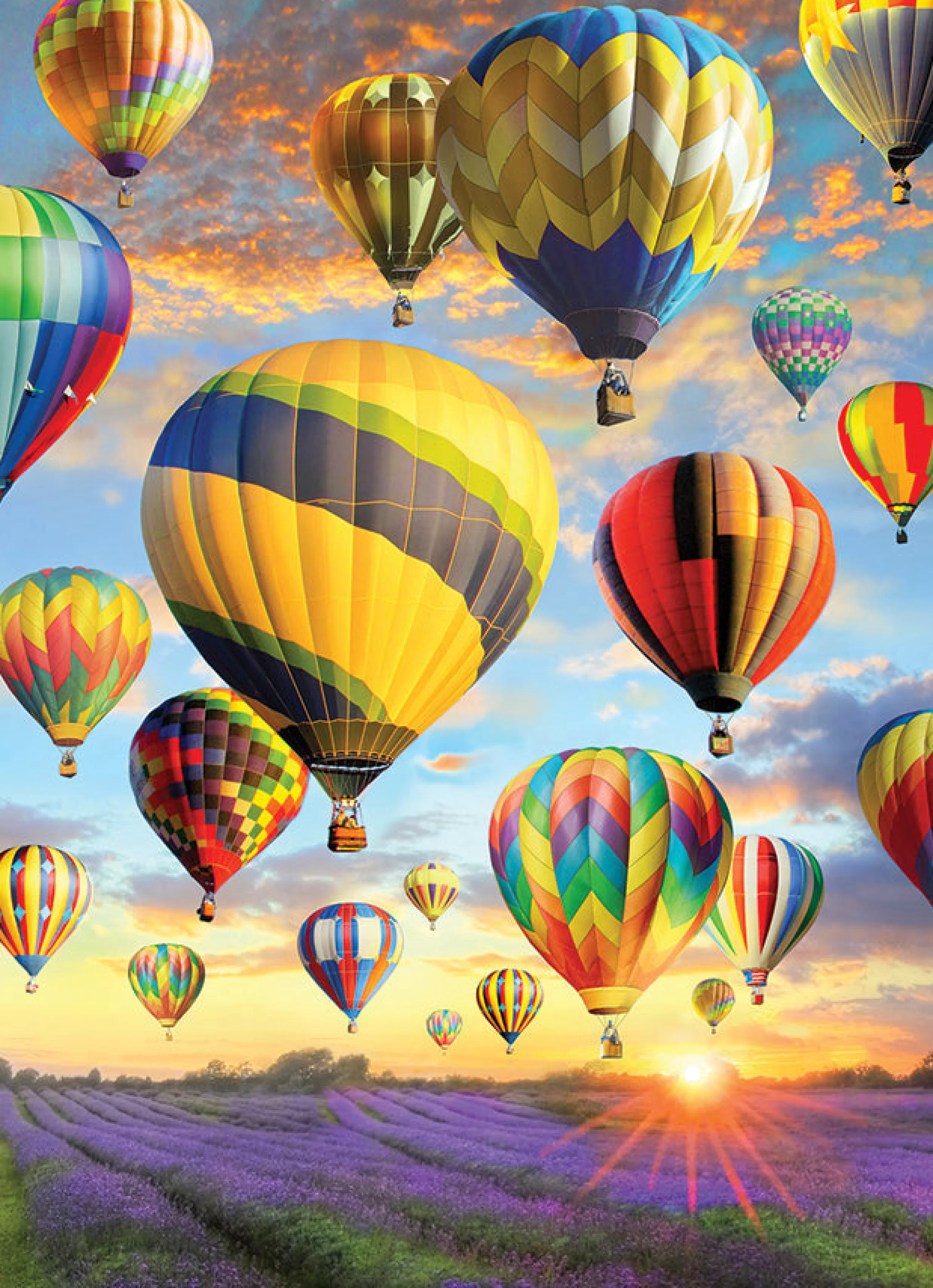 Flying Adventures^Cobble Hill Puzzles Hot Air Balloons | 1000 Piece