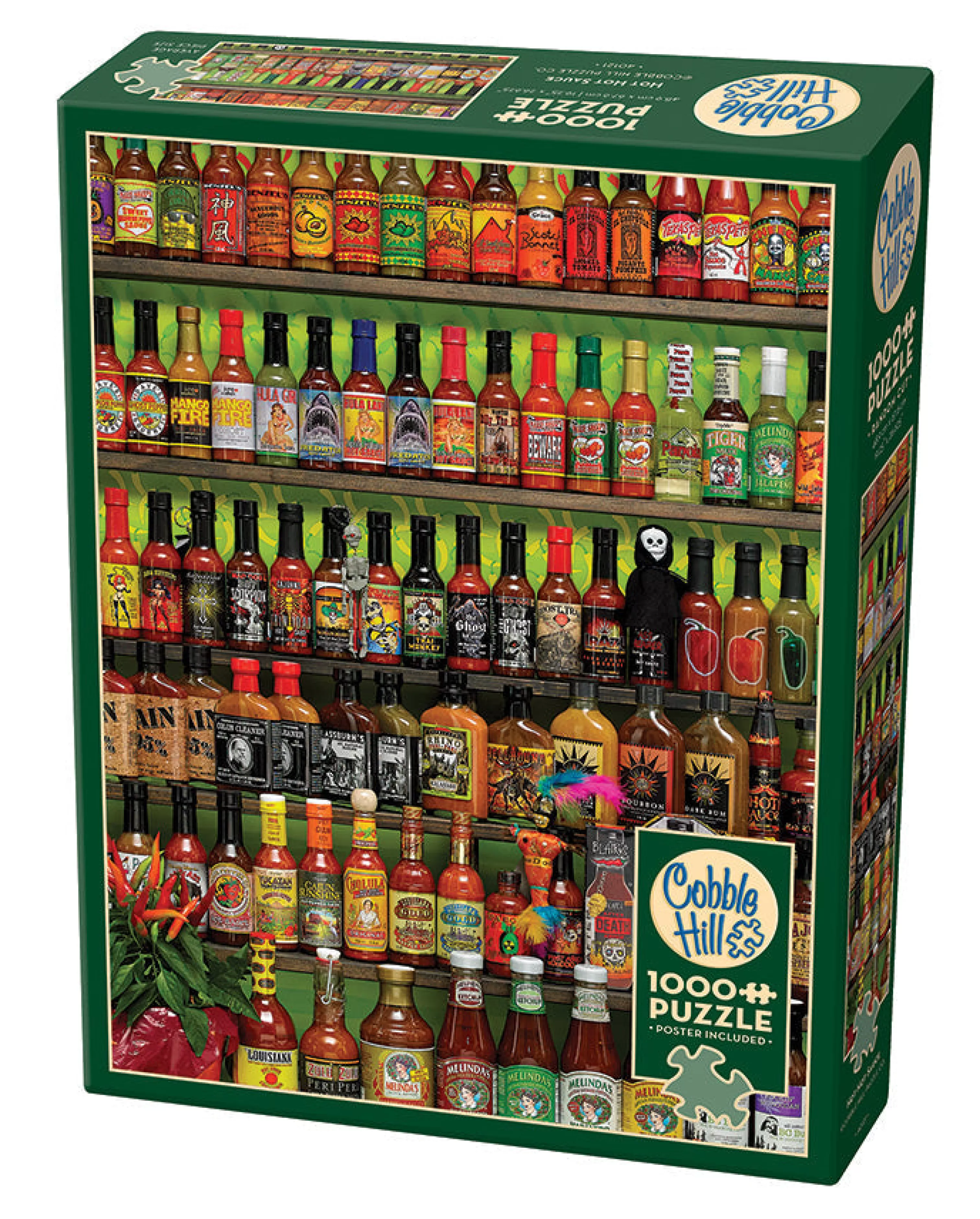 Collage - Variety^Cobble Hill Puzzles Hot Hot Sauce | 1000 Piece