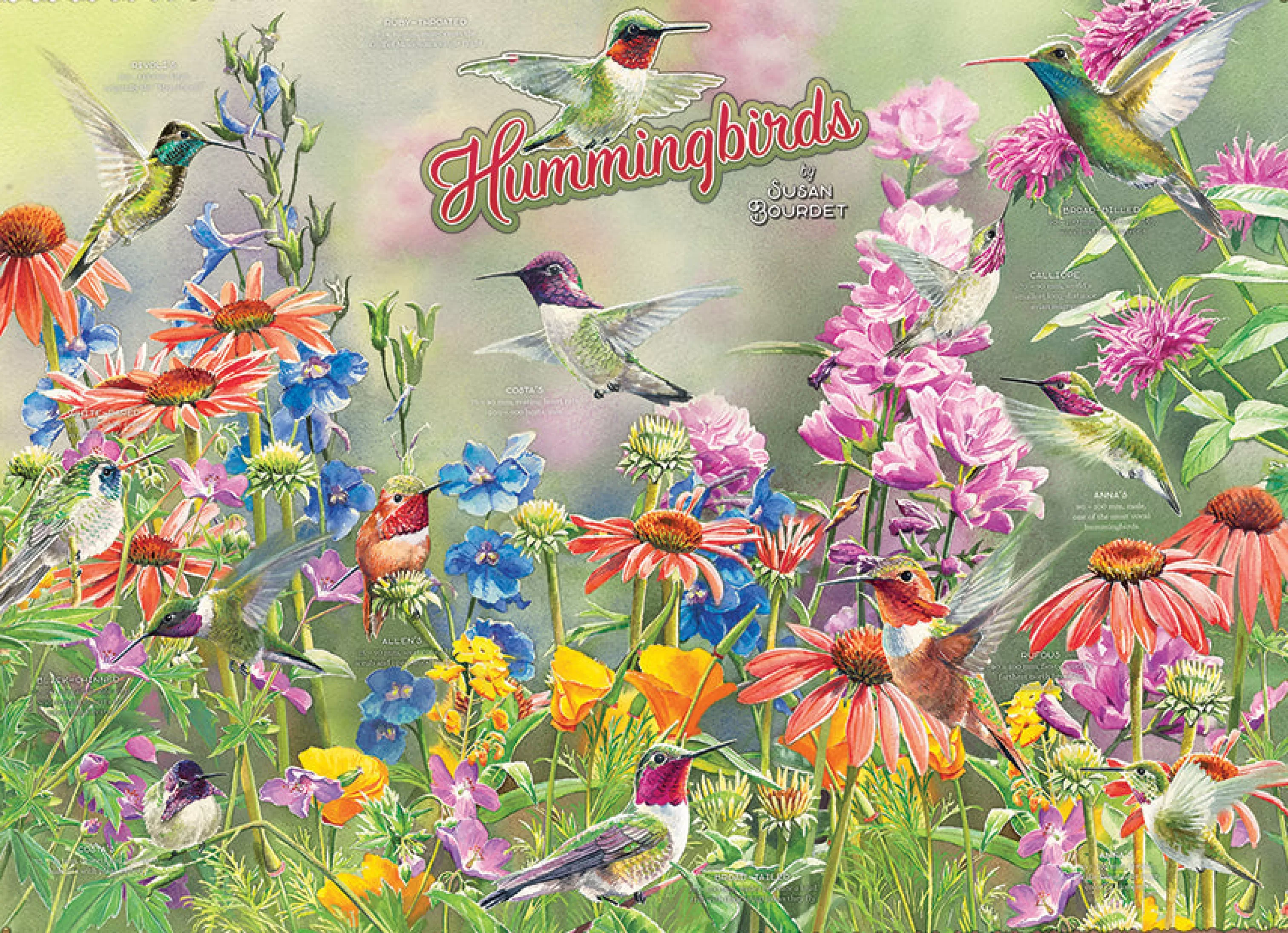 Wildlife^Cobble Hill Puzzles Hummingbirds | 1000 Piece