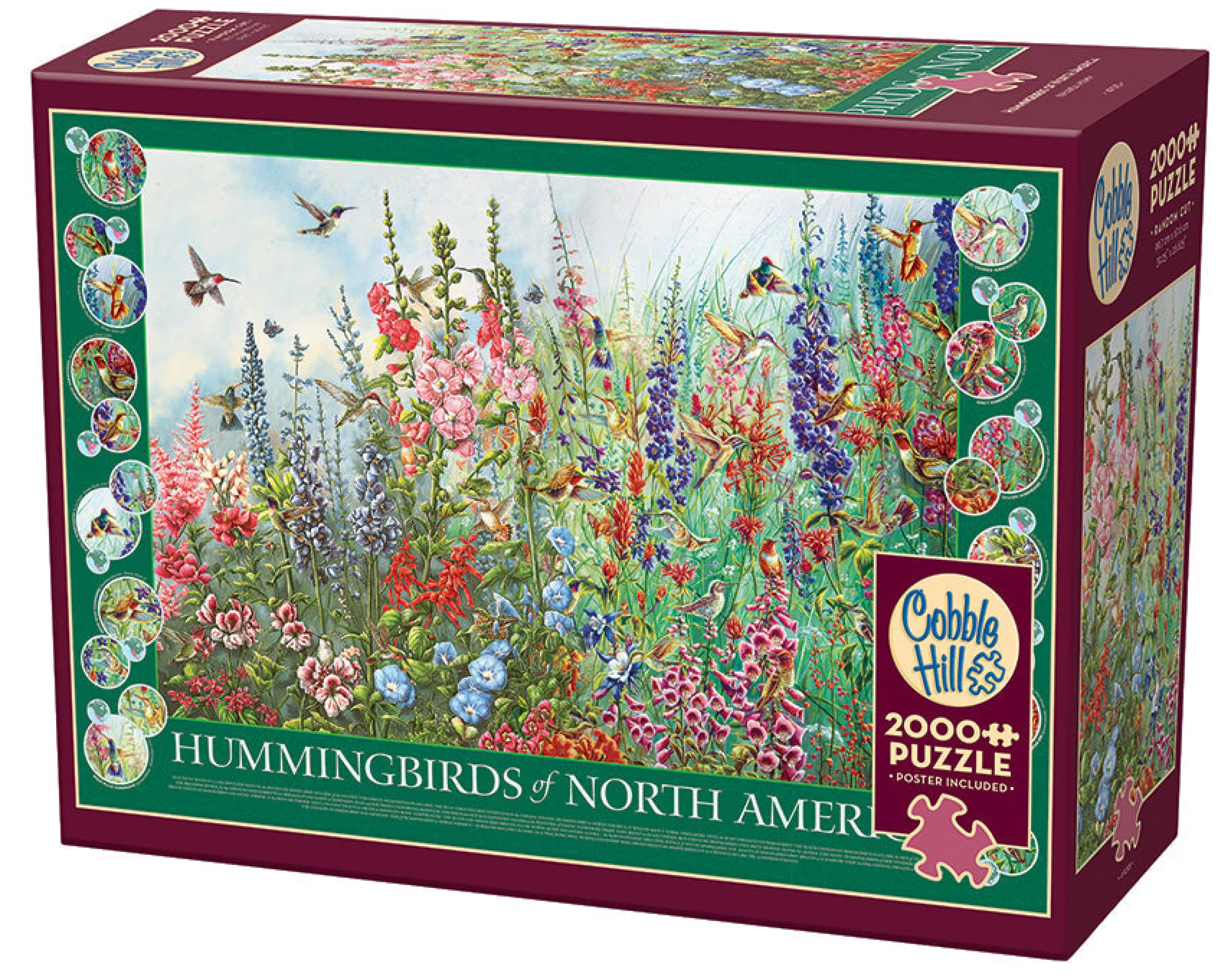 Birds^Cobble Hill Puzzles Hummingbirds Of North America | 2000 Piece