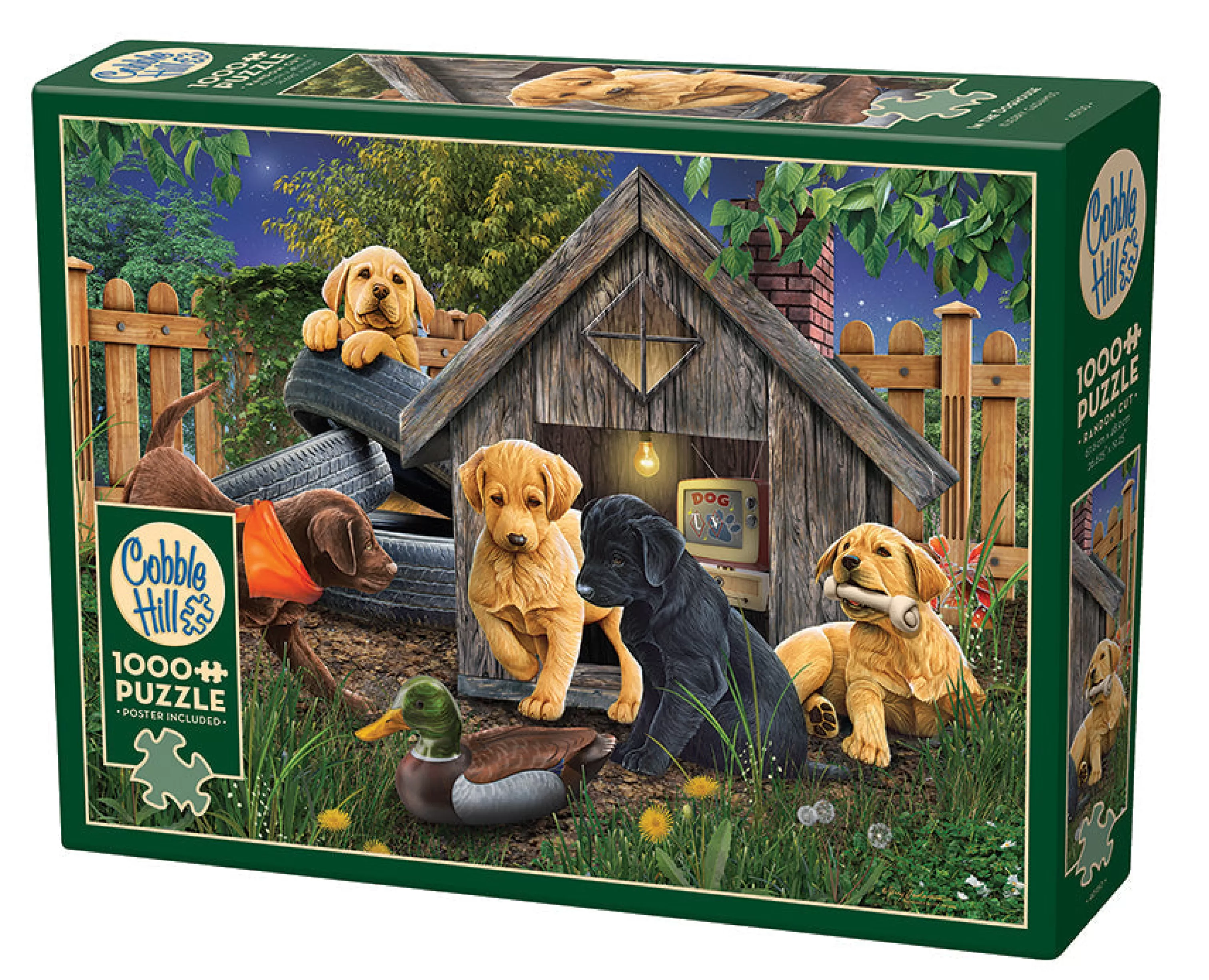 Dogs^Cobble Hill Puzzles In The Doghouse | 1000 Piece