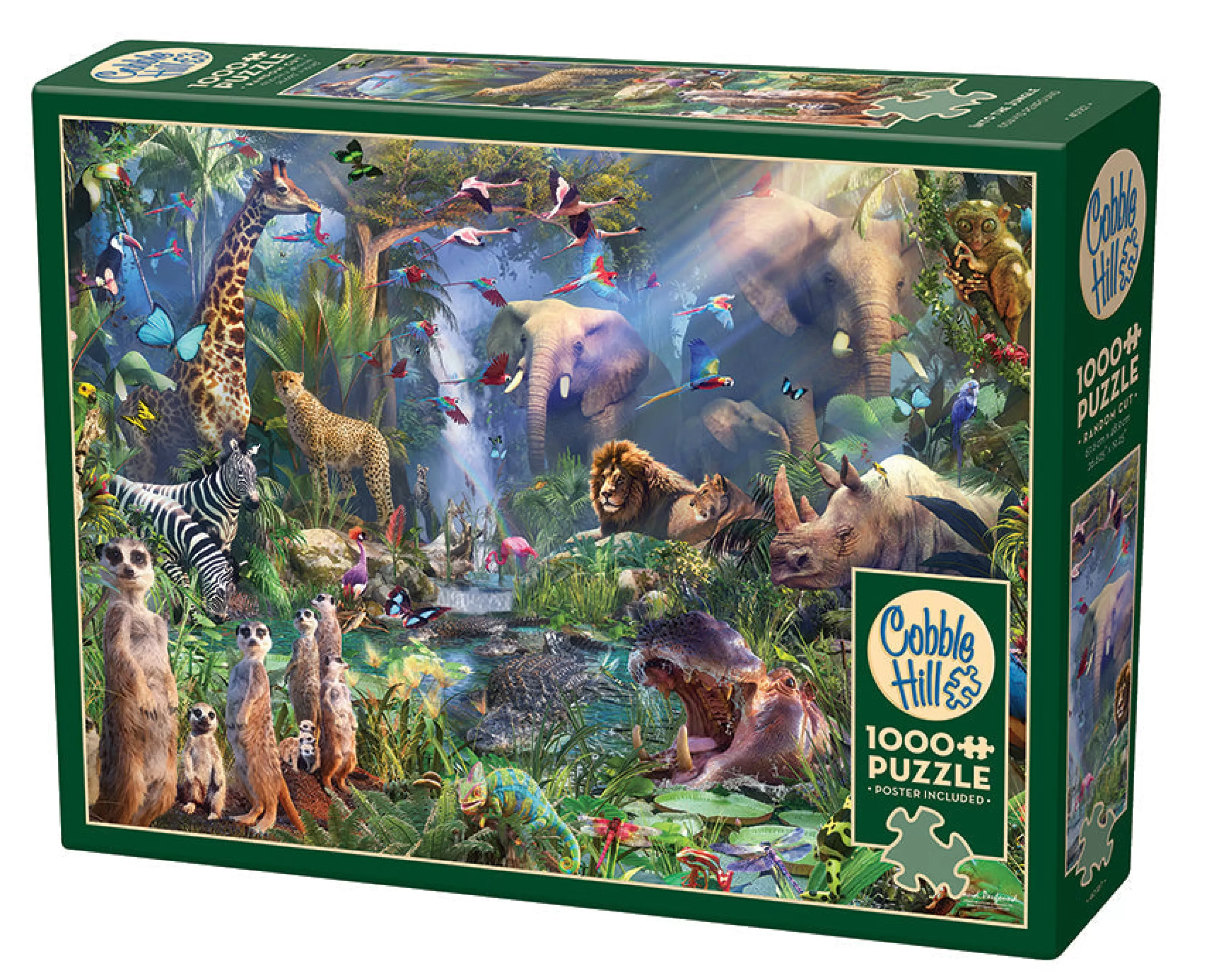 Birds^Cobble Hill Puzzles Into The Jungle | 1000 Piece