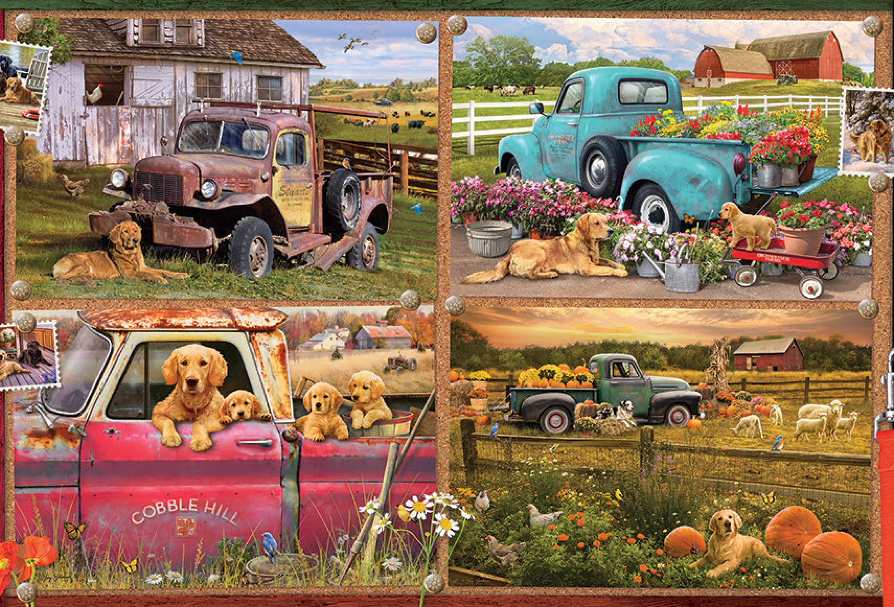 Dogs^Cobble Hill Puzzles It'S A Dog'S Life | 2000 Piece