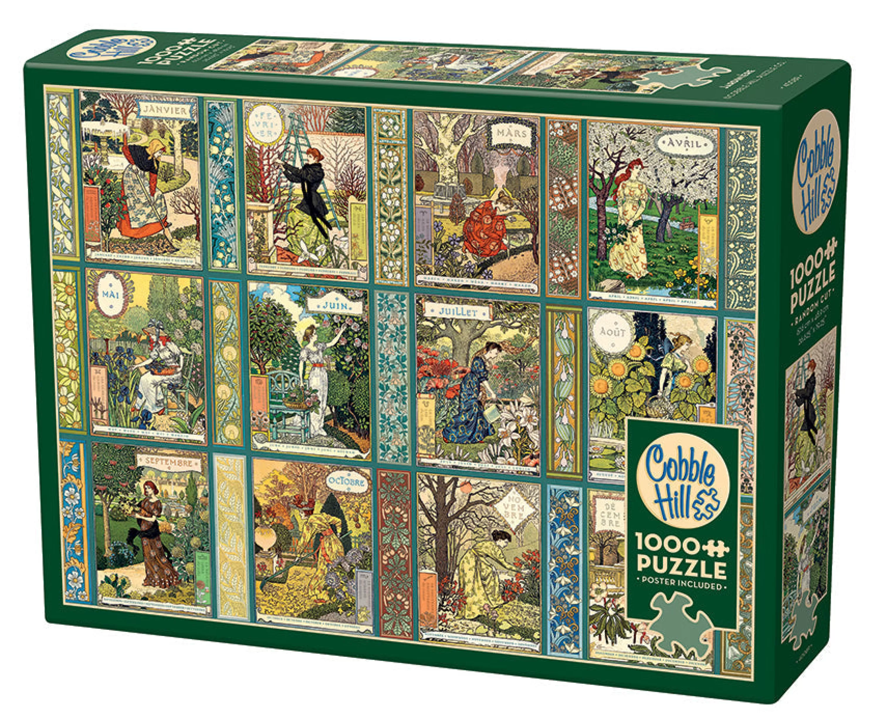 Nostalgia | Vintage^Cobble Hill Puzzles Jardiniere: A Gardener'S Calendar | 1000 Piece