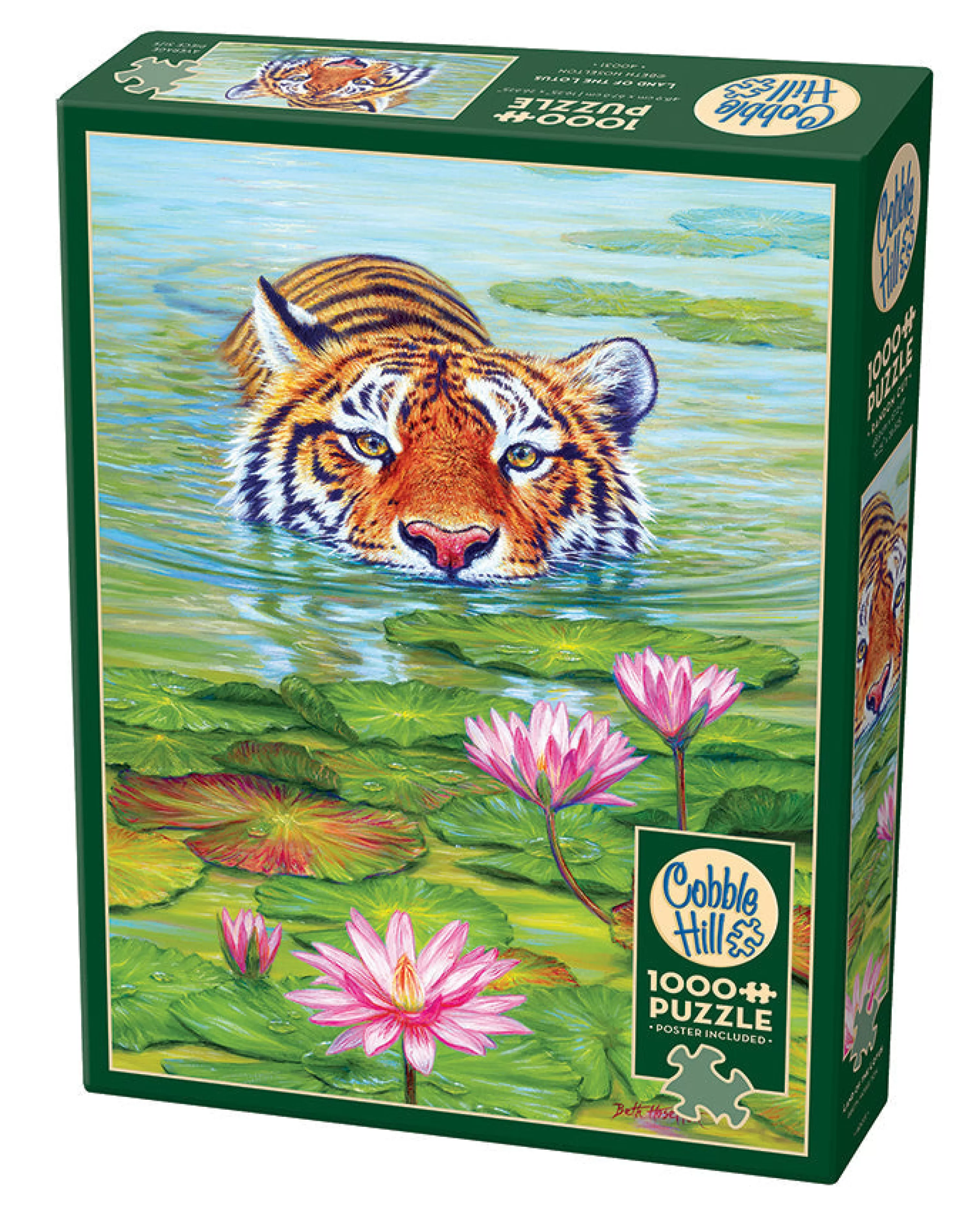 Wildlife^Cobble Hill Puzzles Land Of The Lotus | 1000 Piece