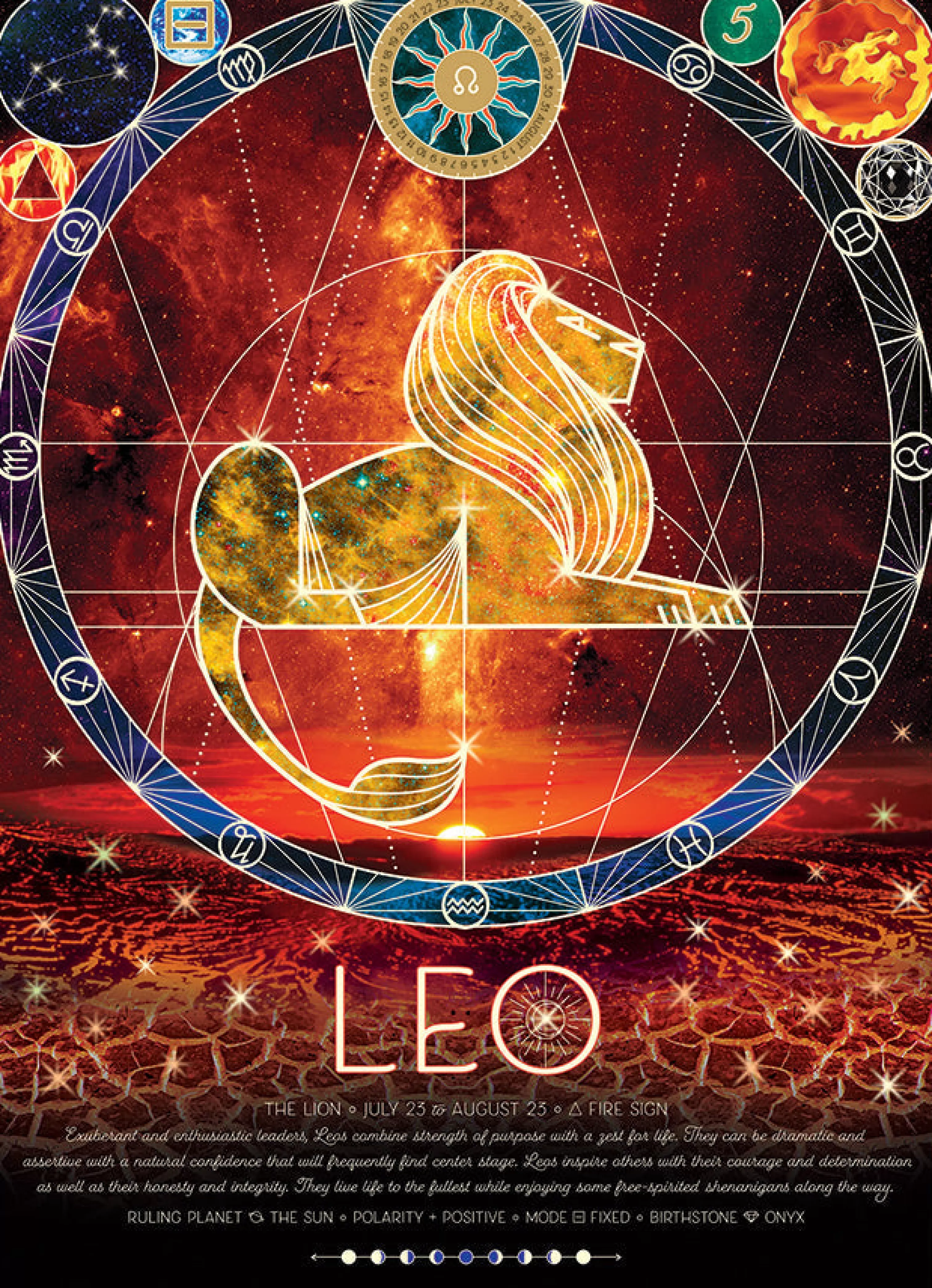 Zodiac^Cobble Hill Puzzles Leo | 500 Piece