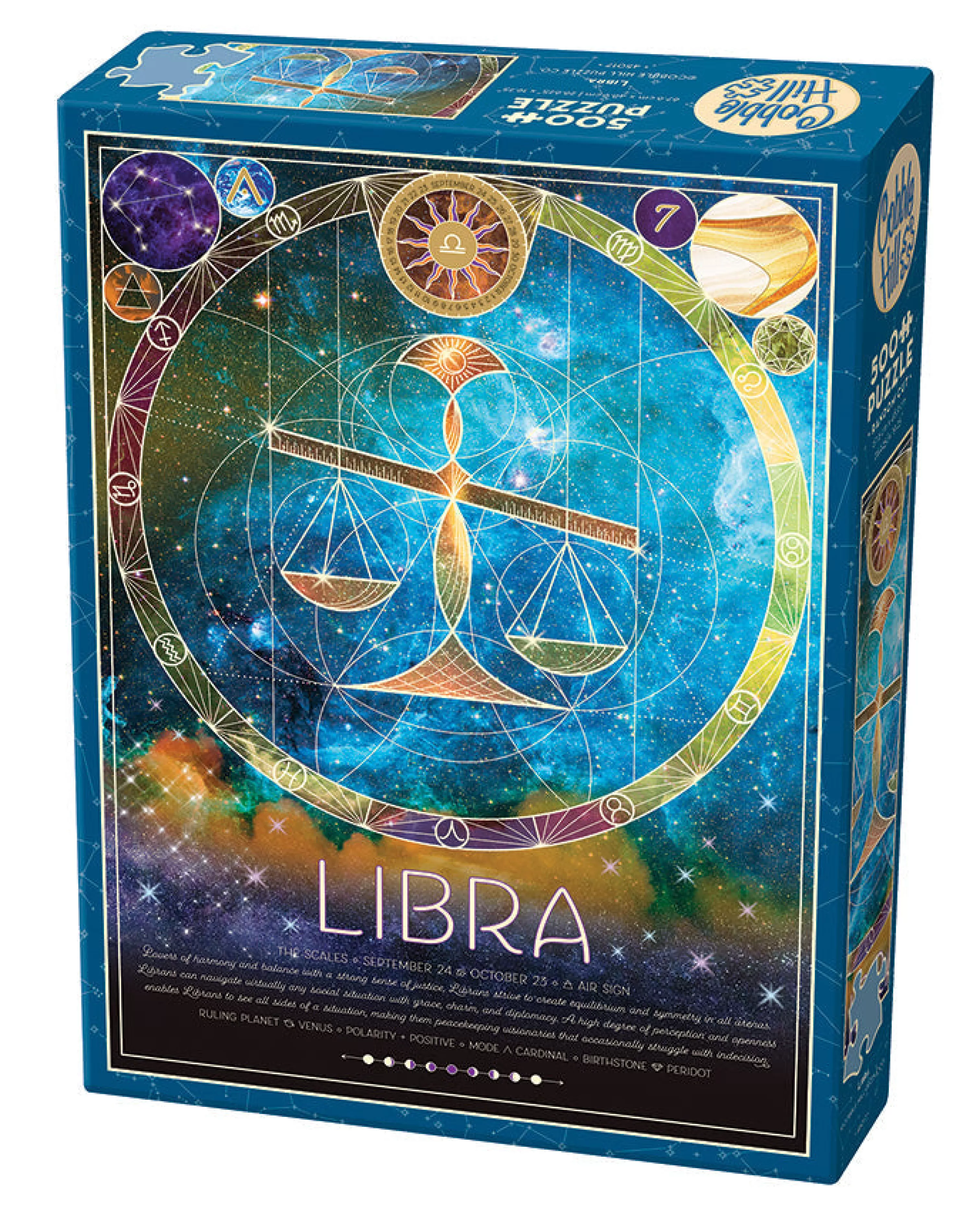 Zodiac^Cobble Hill Puzzles Libra | 500 Piece