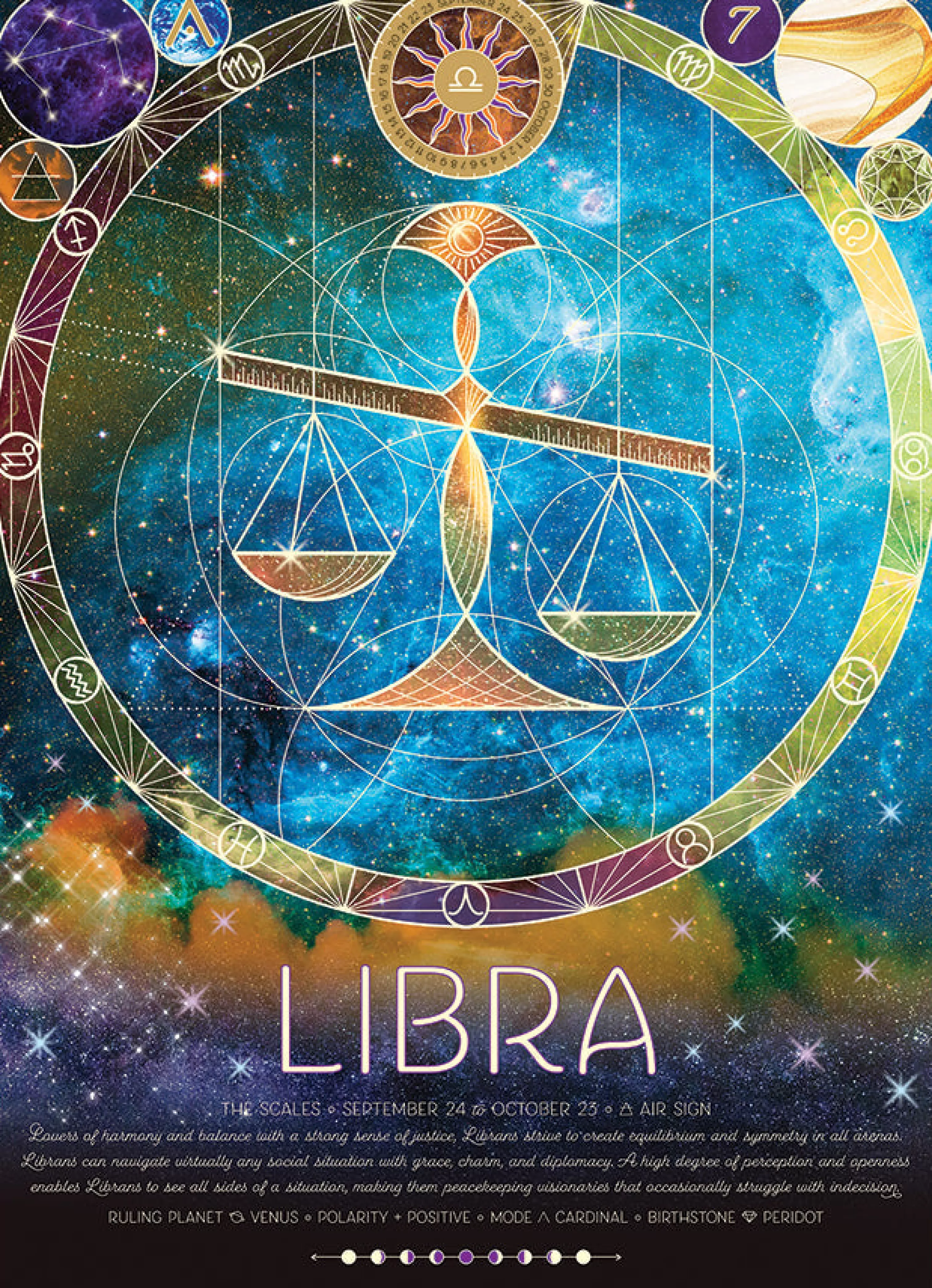 Zodiac^Cobble Hill Puzzles Libra | 500 Piece