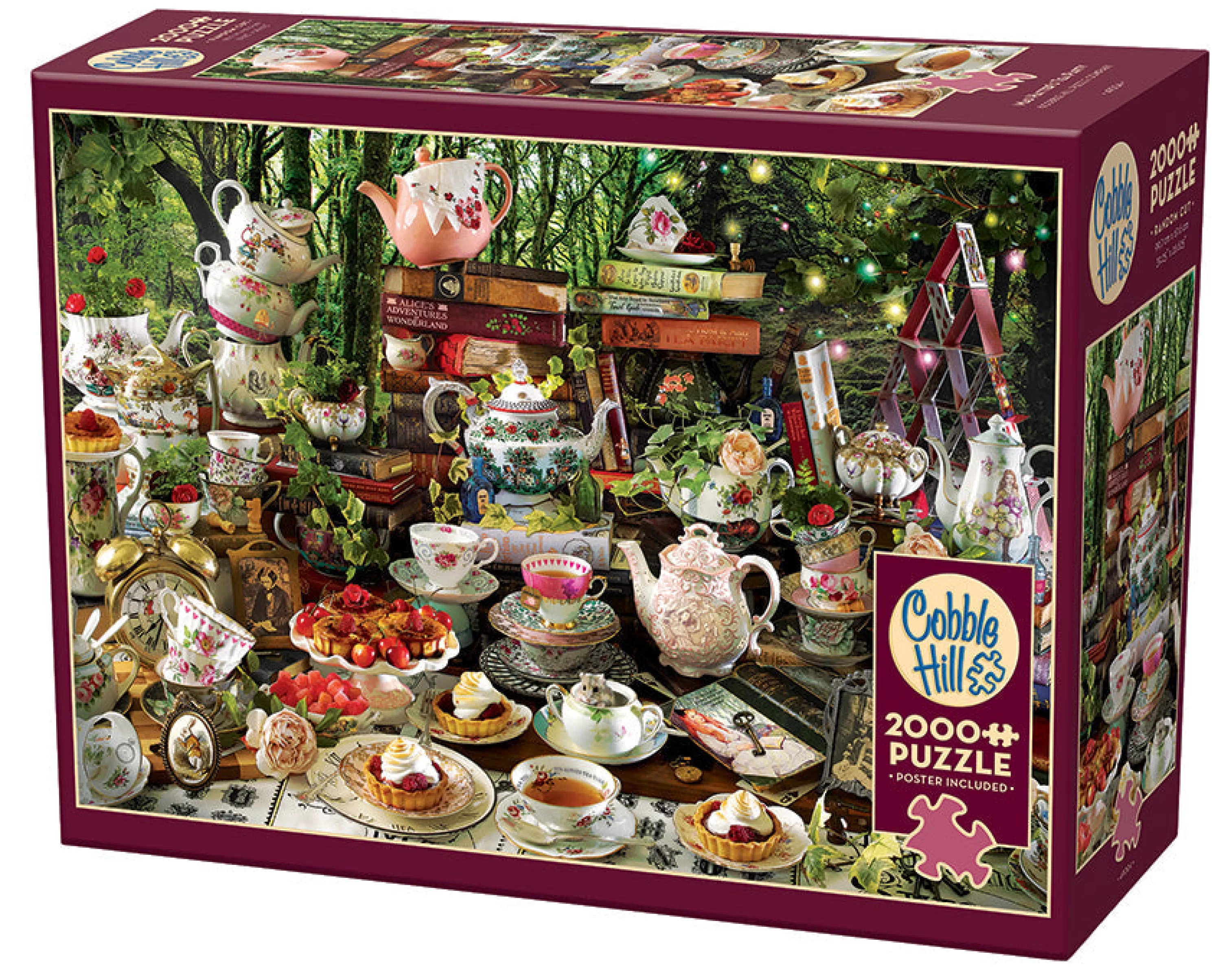 Truly Original Puzzles (Top)^Cobble Hill Puzzles Mad Hatter'S Tea Party | 2000 Piece