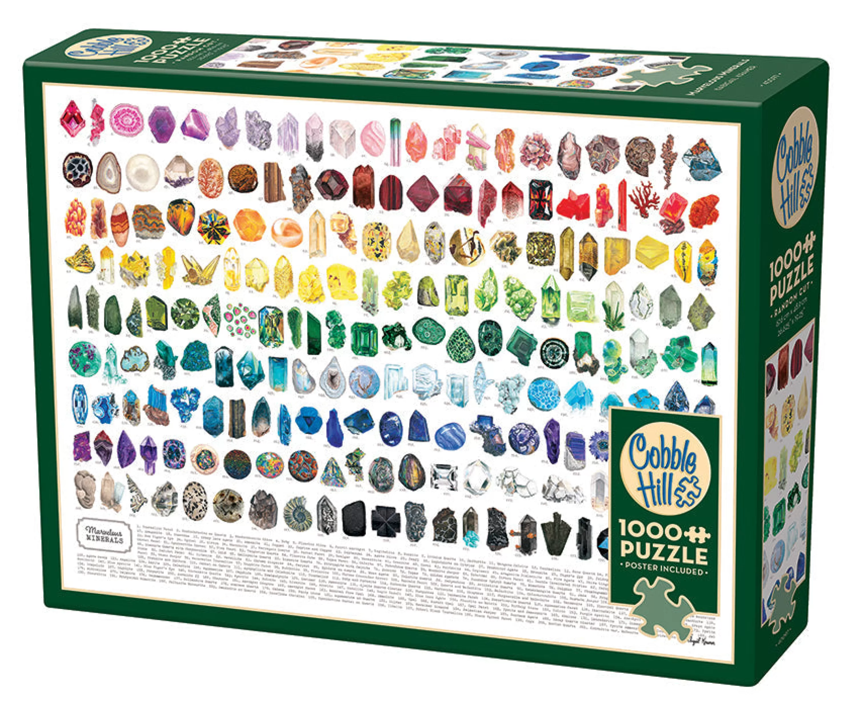 Collage - Variety^Cobble Hill Puzzles Marvelous Minerals | 1000 Piece