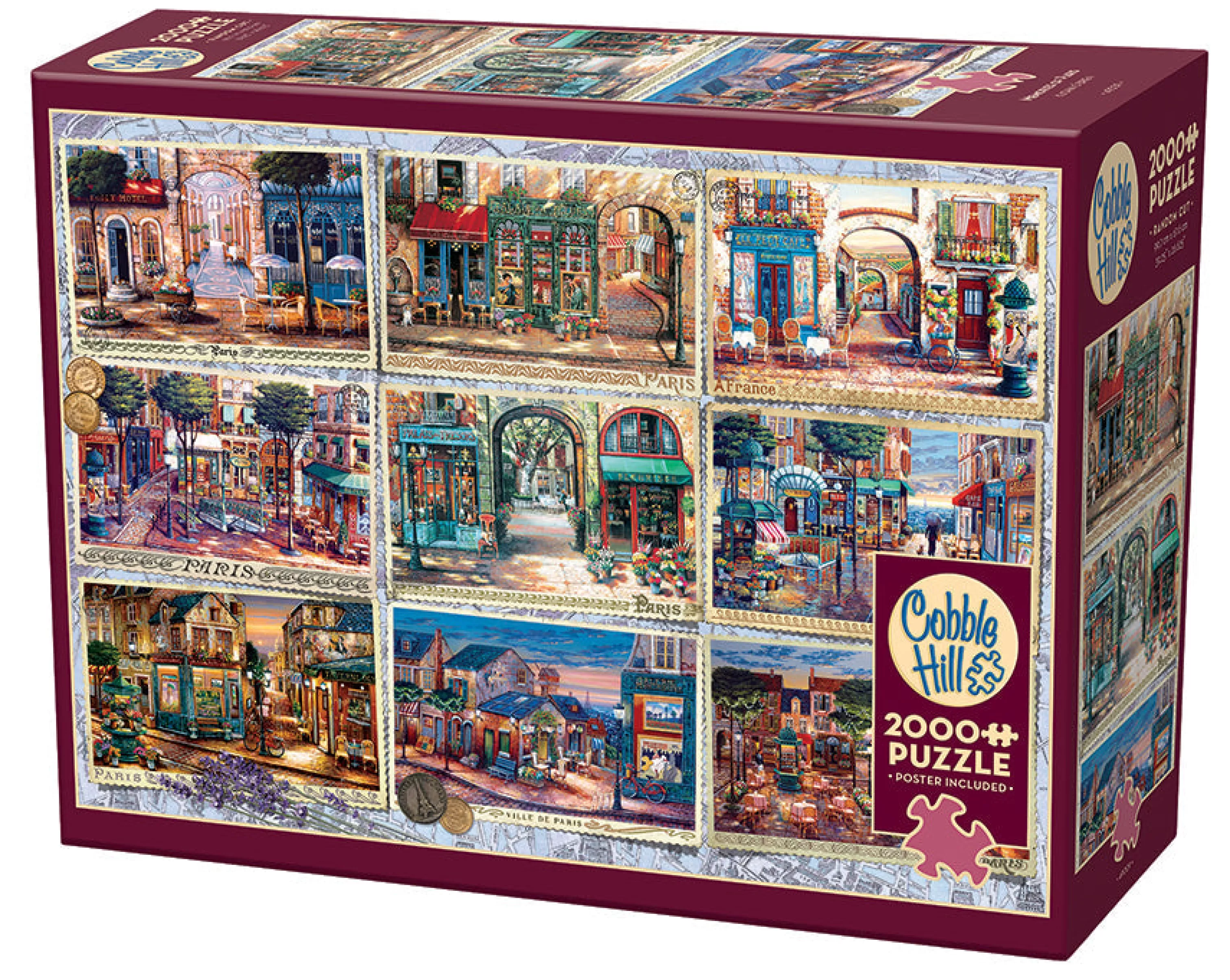 European Escape^Cobble Hill Puzzles Memories Of Paris | 2000 Piece