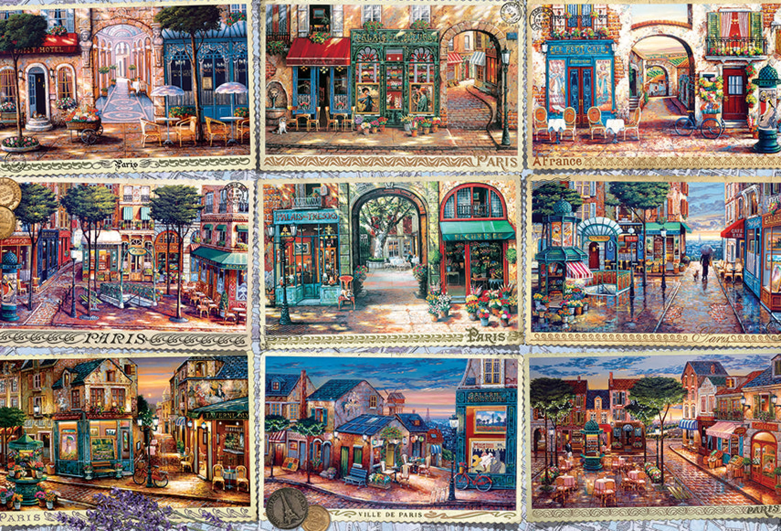 European Escape^Cobble Hill Puzzles Memories Of Paris | 2000 Piece