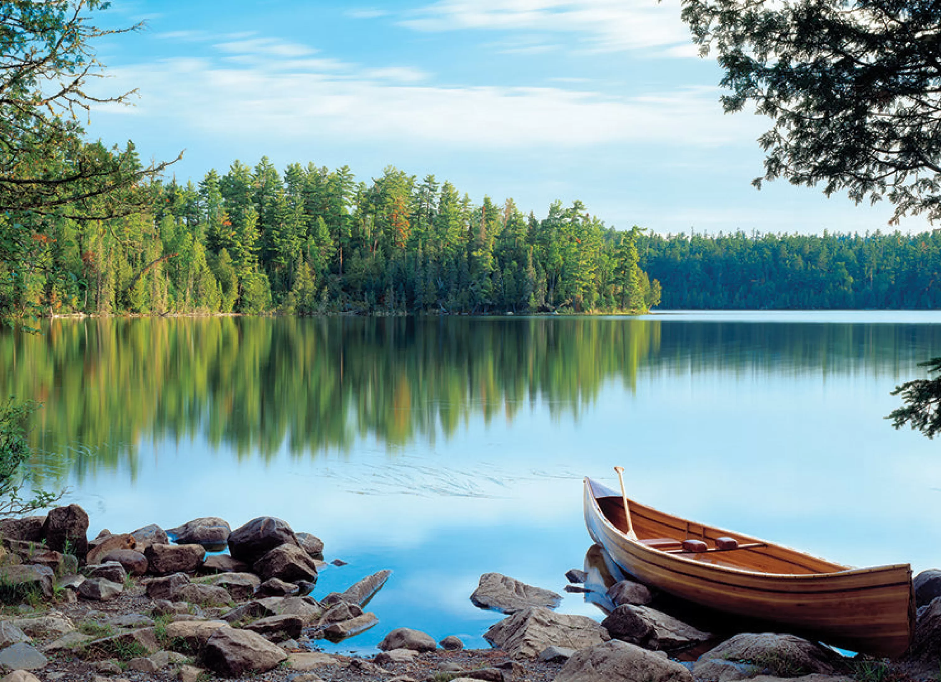 Cabin | Camping ^Cobble Hill Puzzles Nature'S Mirror | 1000 Piece