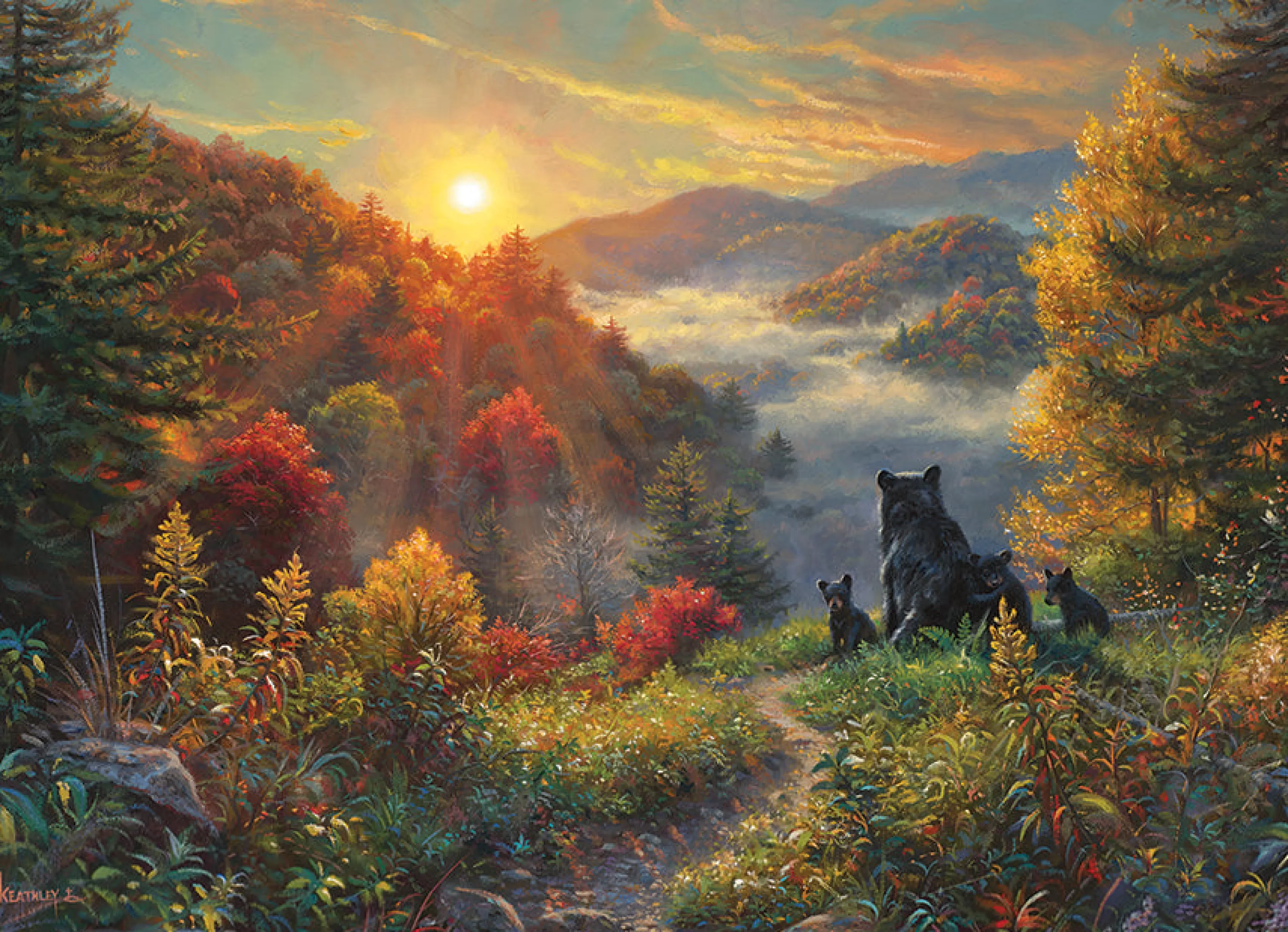 Autumn | Fall^Cobble Hill Puzzles New Day | 1000 Piece