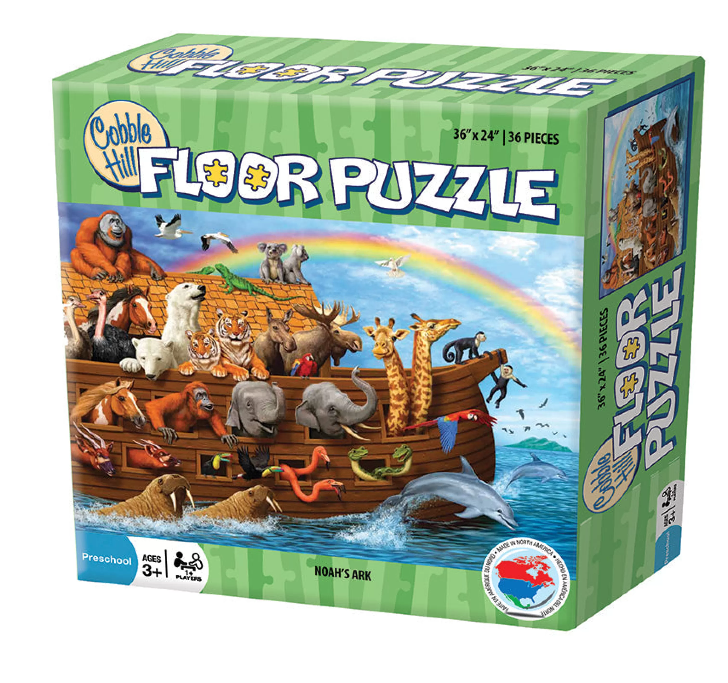 Gradient | Rainbow^Cobble Hill Puzzles Noah'S Ark (Floor 36Pc)