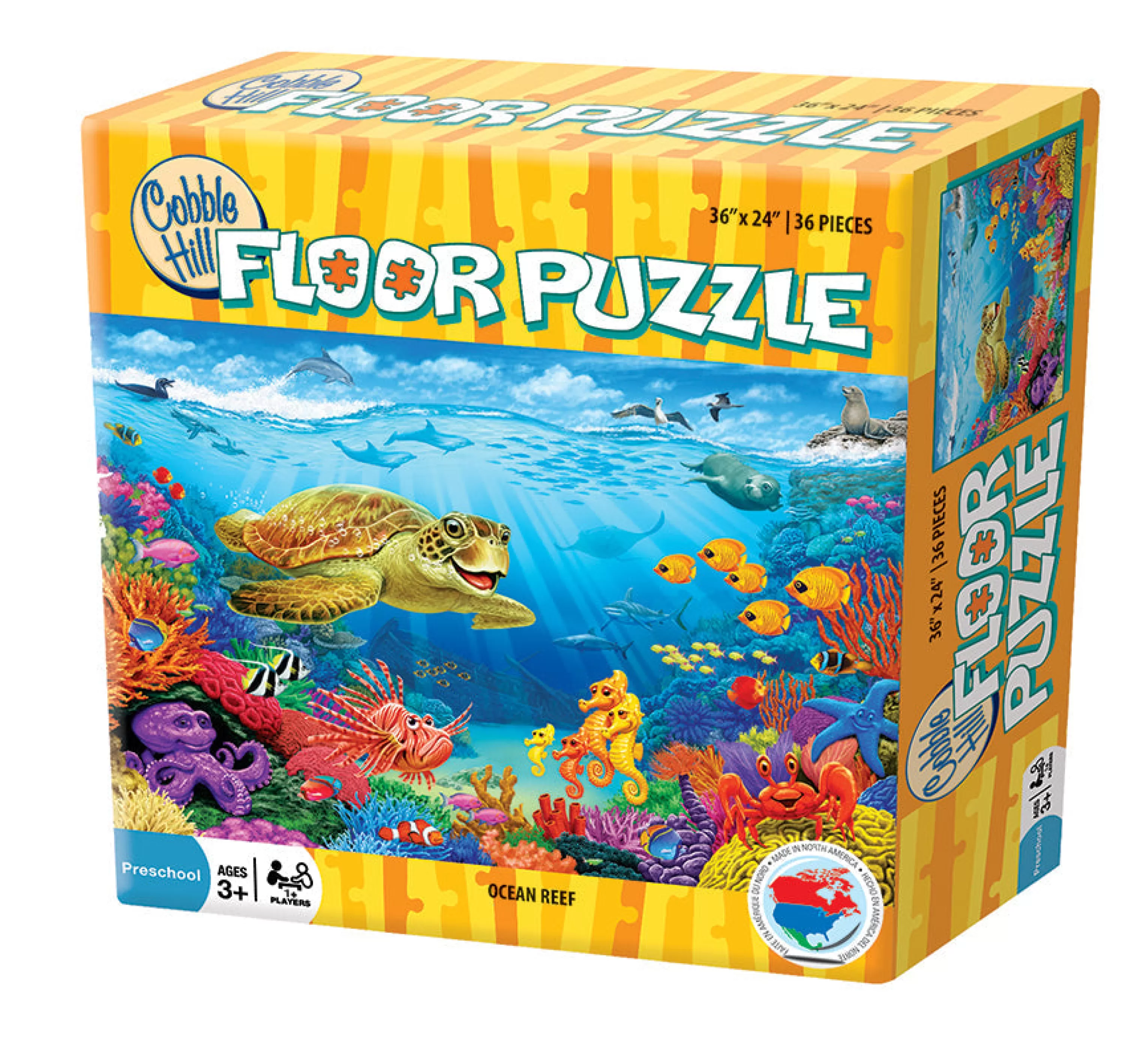 Waterscape^Cobble Hill Puzzles Ocean Reef (Floor 36Pc)