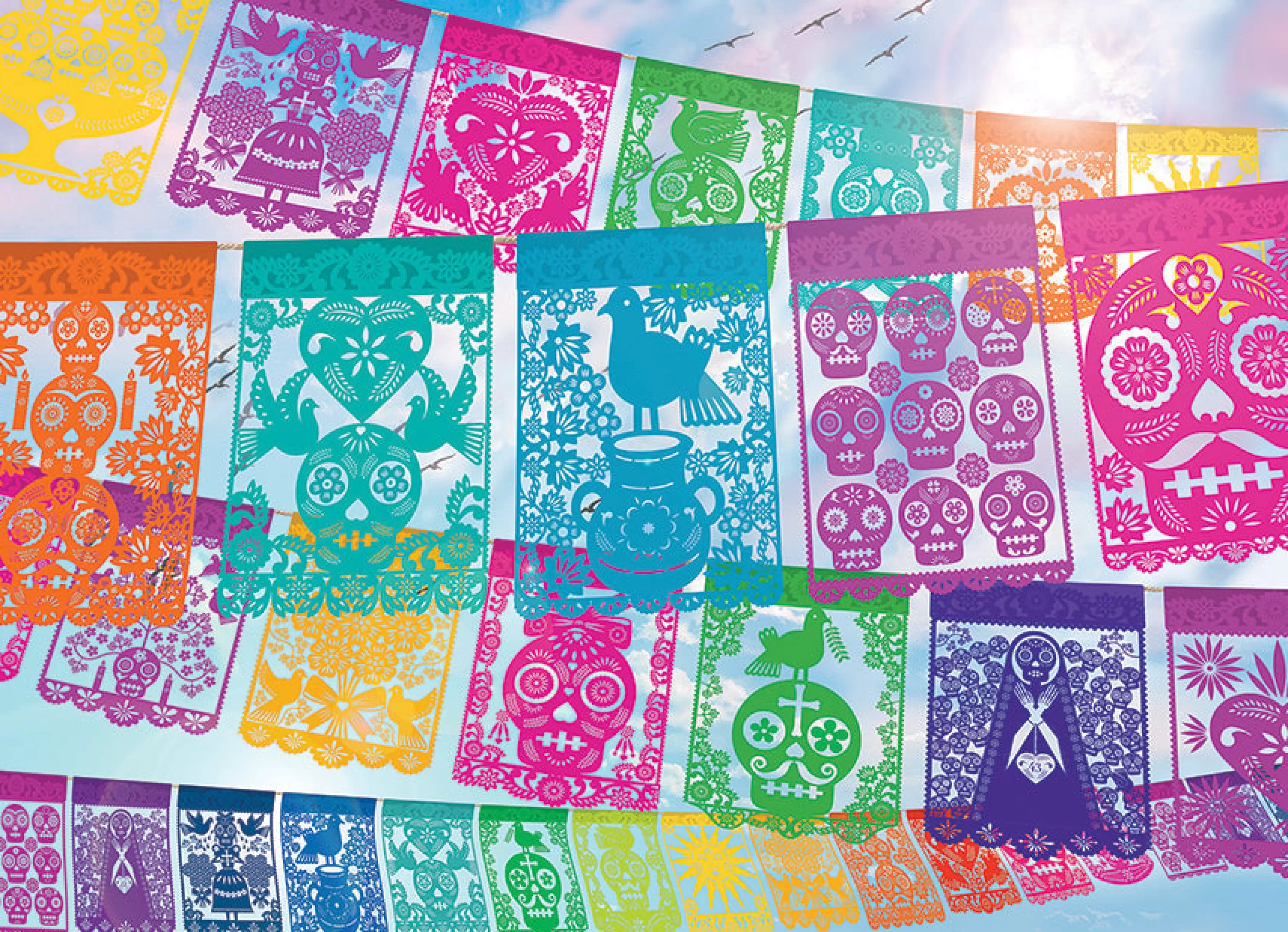 Easter^Cobble Hill Puzzles Papel Picado | 500 Piece