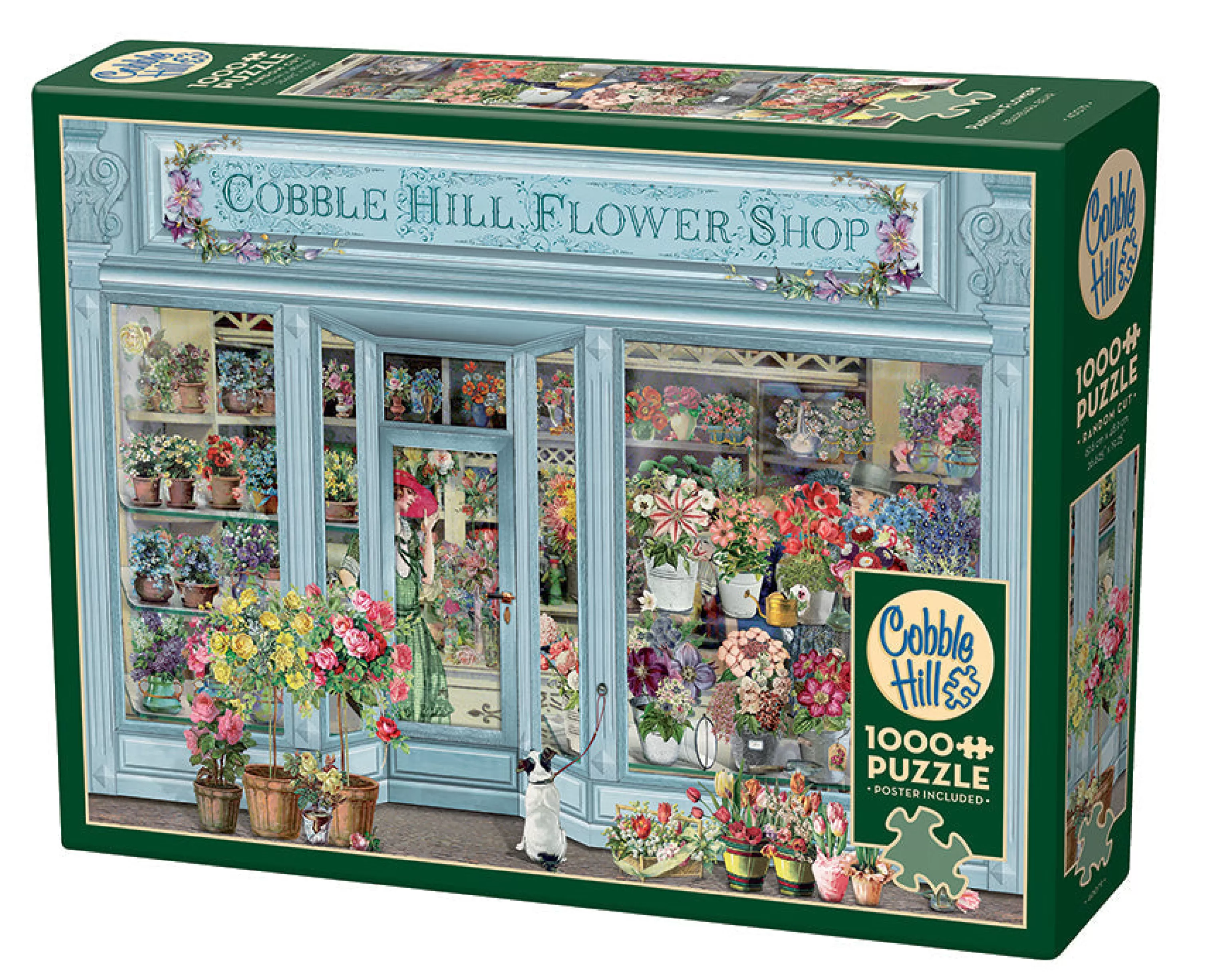 Flowers | Gardens^Cobble Hill Puzzles Parisian Flowers | 1000 Piece