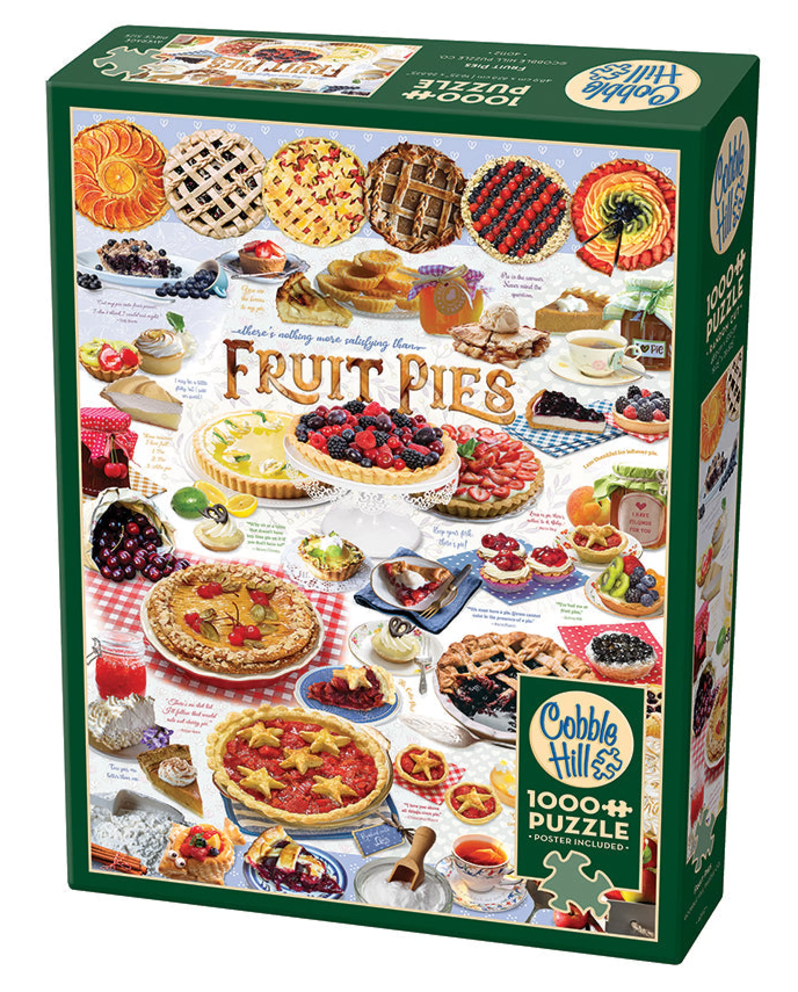 Truly Original Puzzles (Top)^Cobble Hill Puzzles Pie Time | 1000 Piece