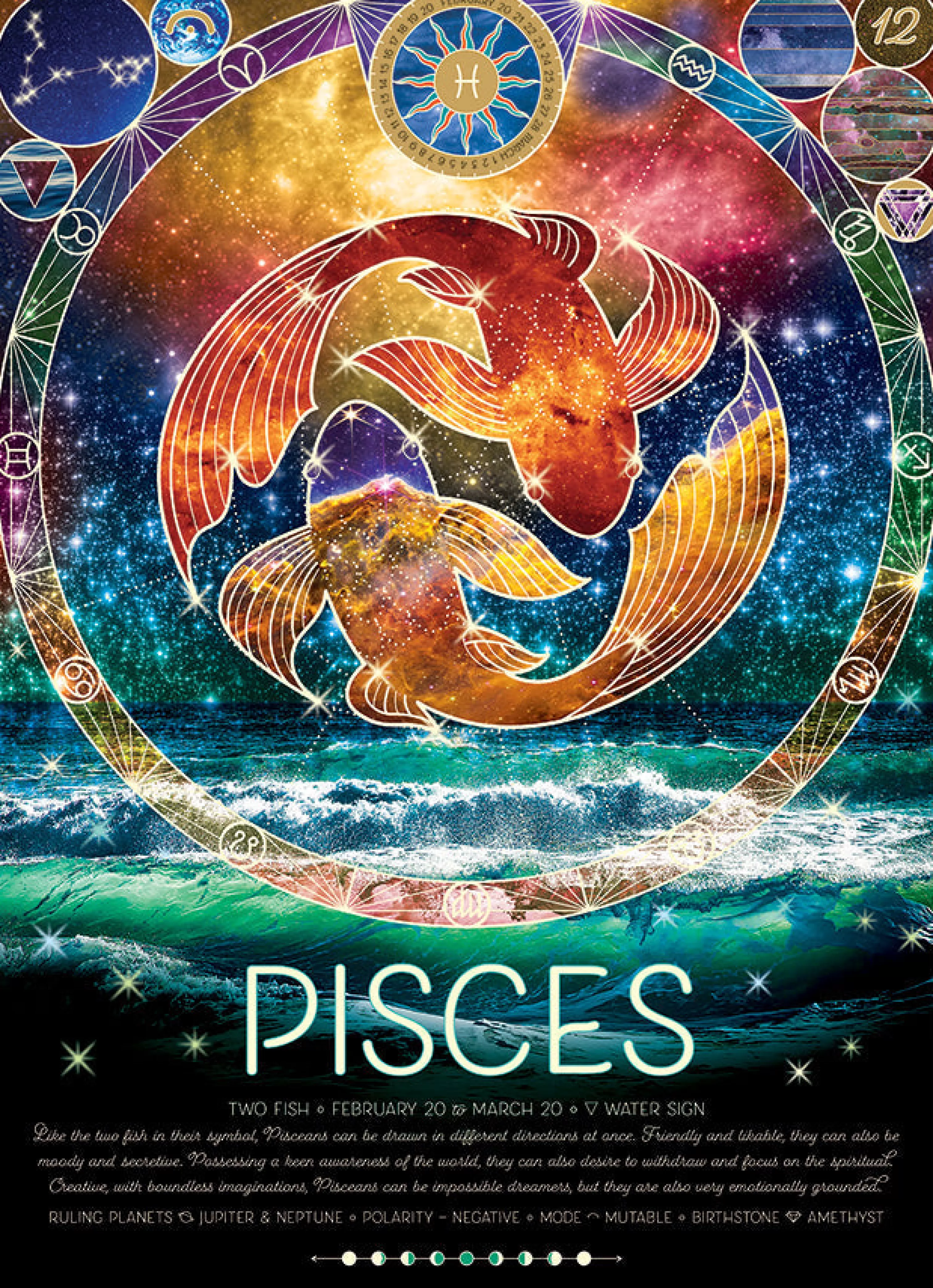 Aquatic^Cobble Hill Puzzles Pisces | 500 Piece