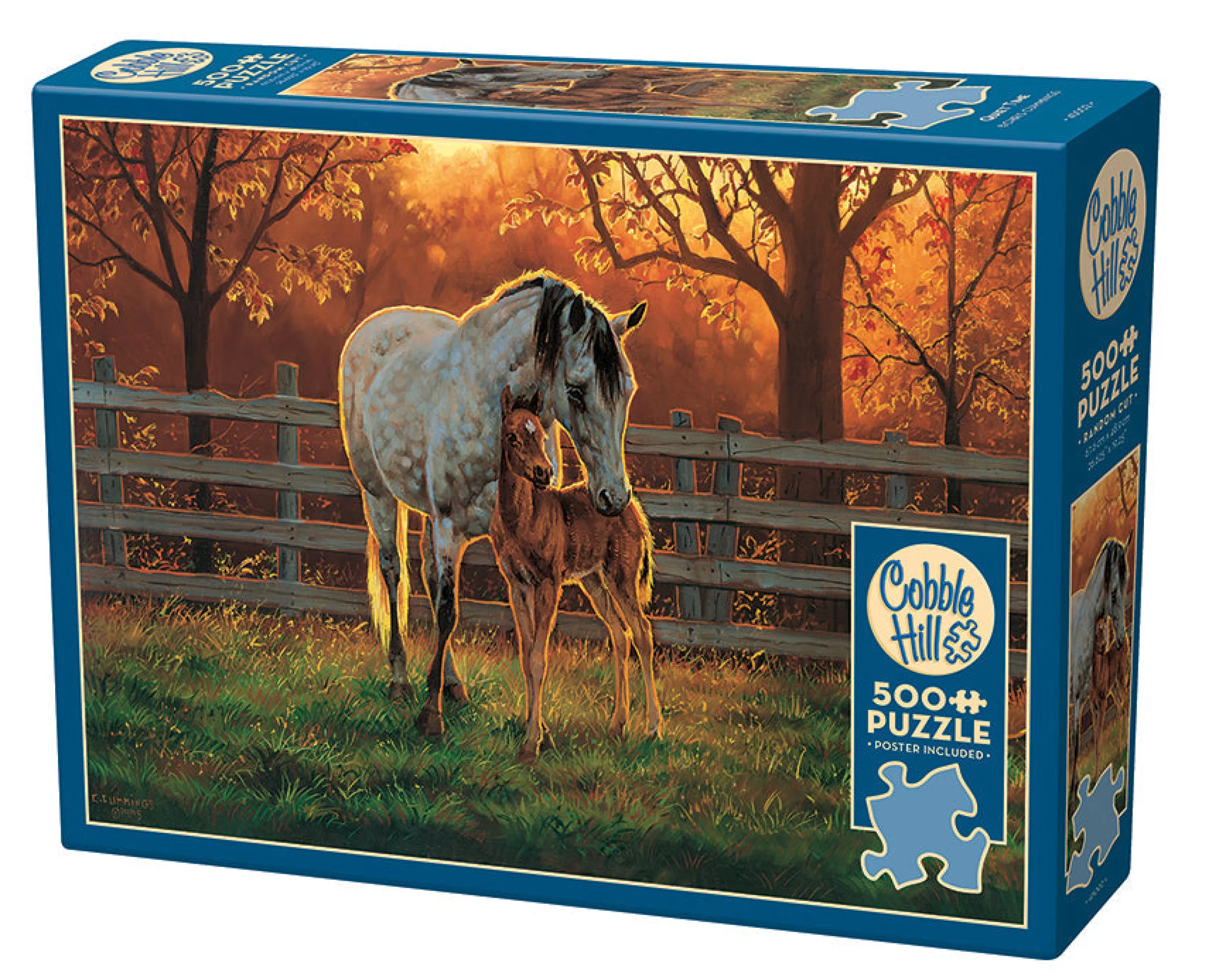 Horses^Cobble Hill Puzzles Quiet Time | 500 Piece