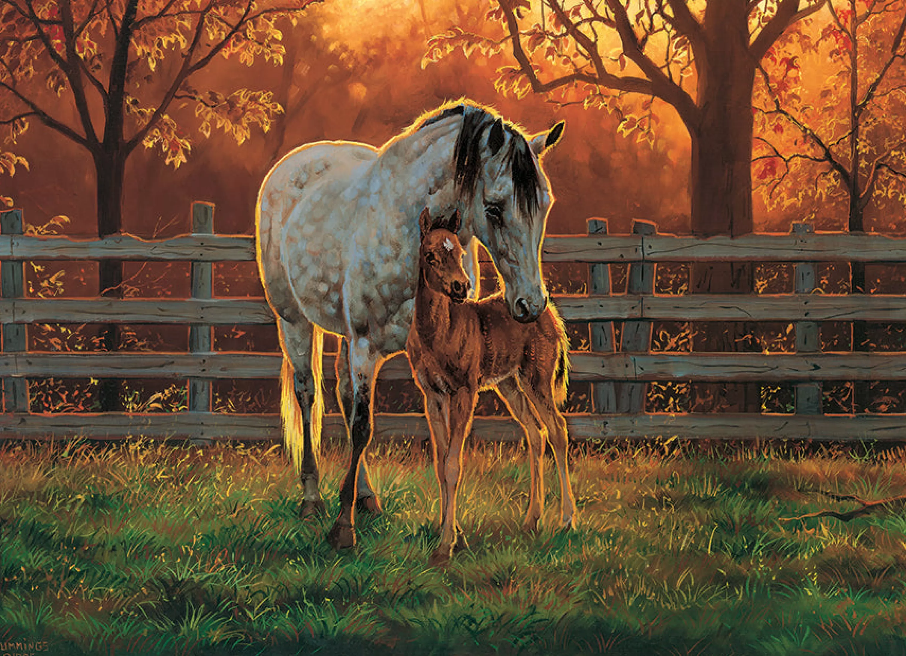 Horses^Cobble Hill Puzzles Quiet Time | 500 Piece