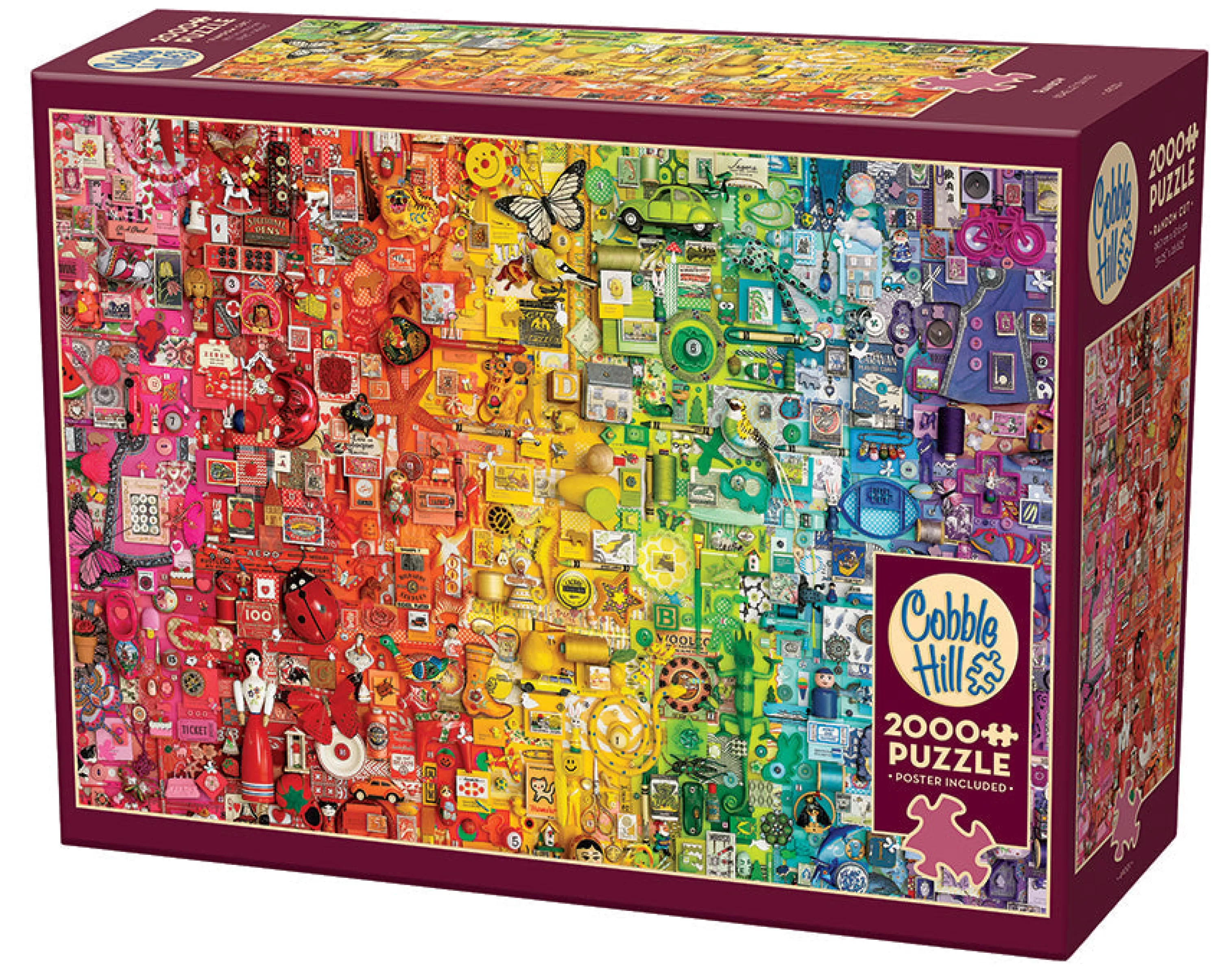 Rainbow Collection^Cobble Hill Puzzles Rainbow | 2000 Piece