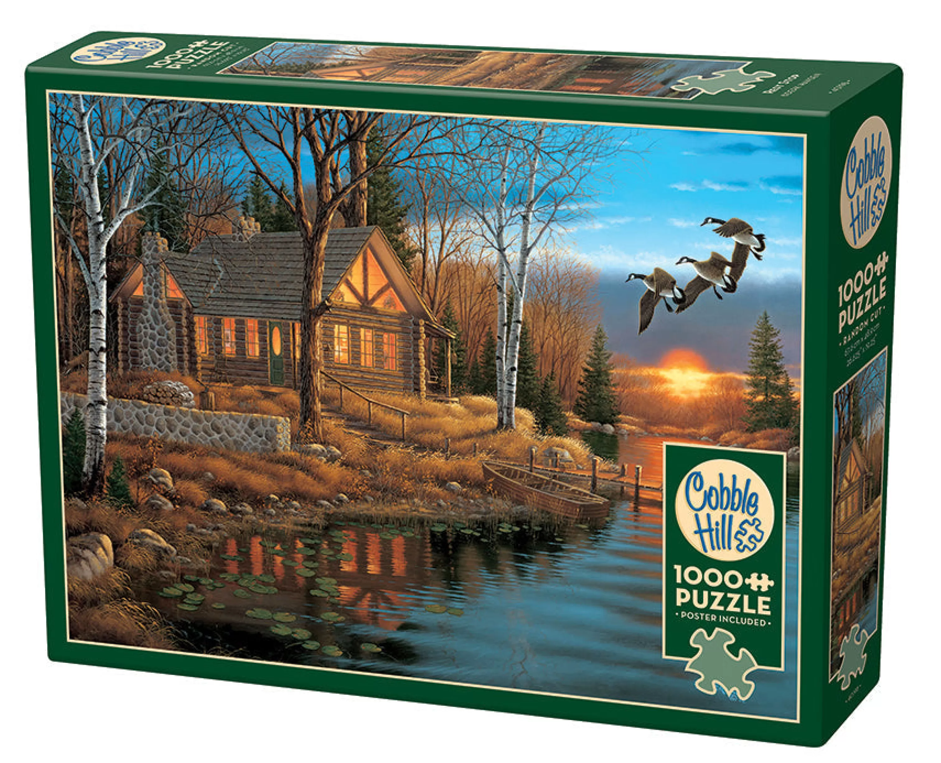 Cabin | Camping ^Cobble Hill Puzzles Rest Stop | 1000 Piece