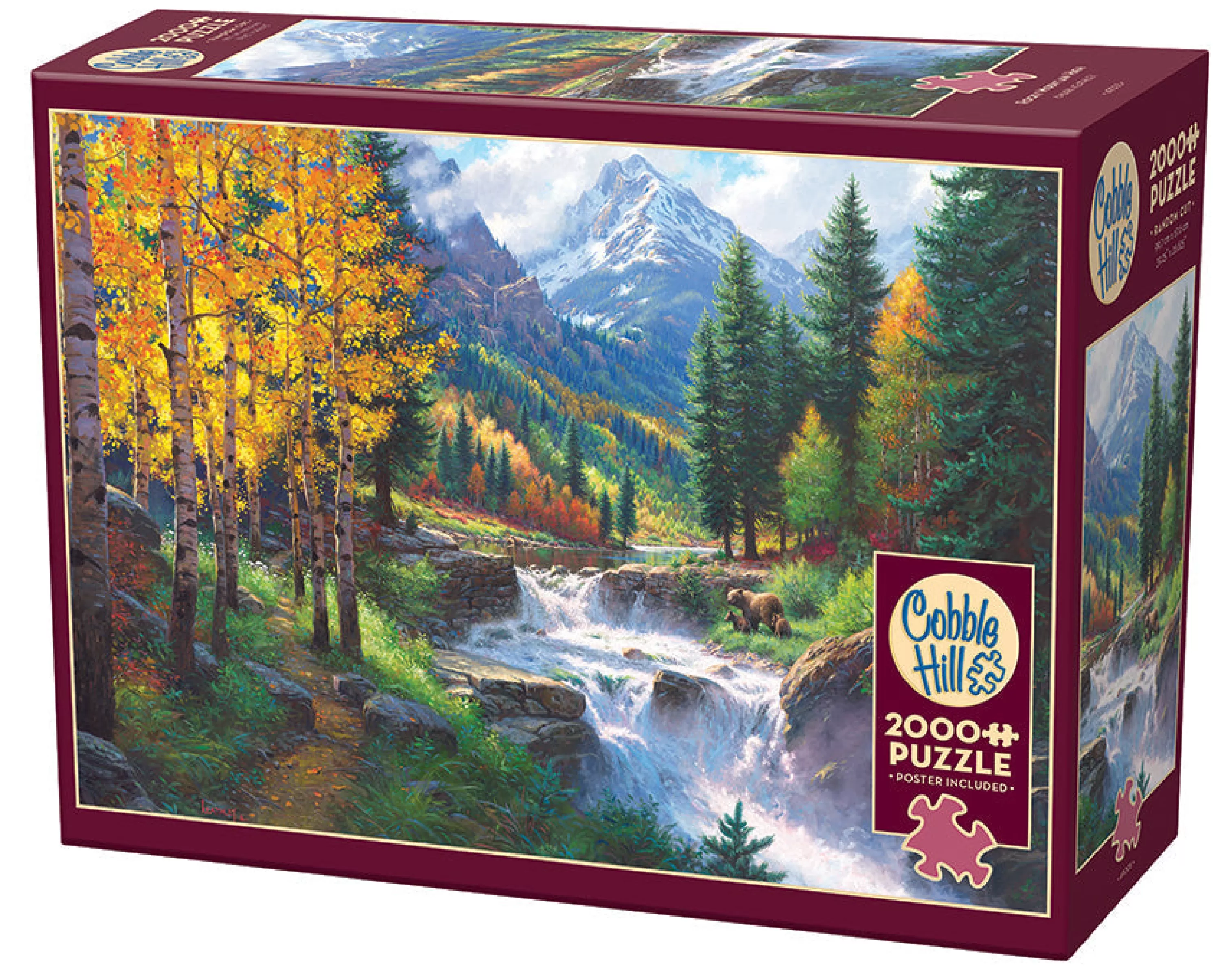 Mountainscape^Cobble Hill Puzzles Rocky Mountain High | 2000 Piece