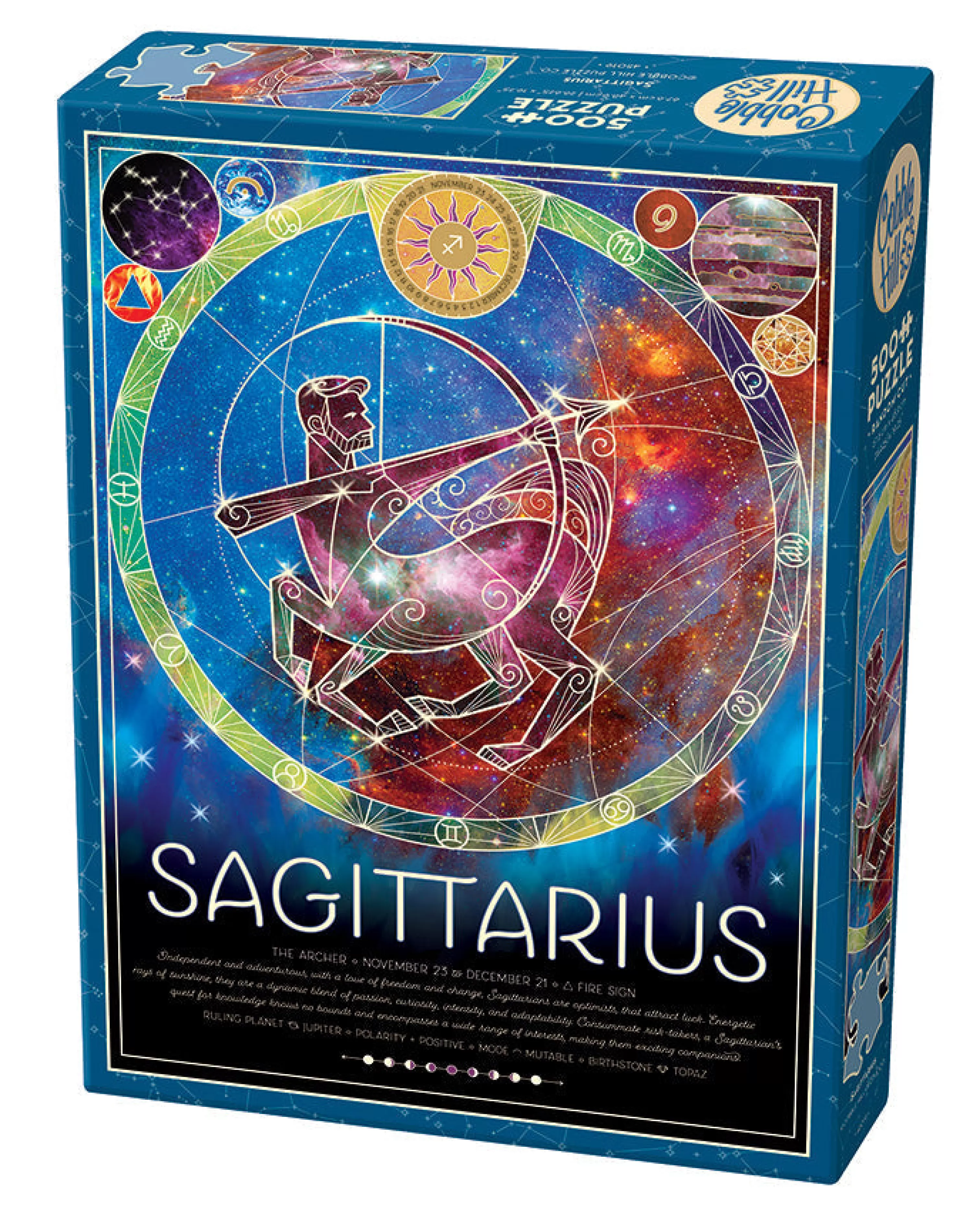 Sports^Cobble Hill Puzzles Sagittarius | 500 Piece