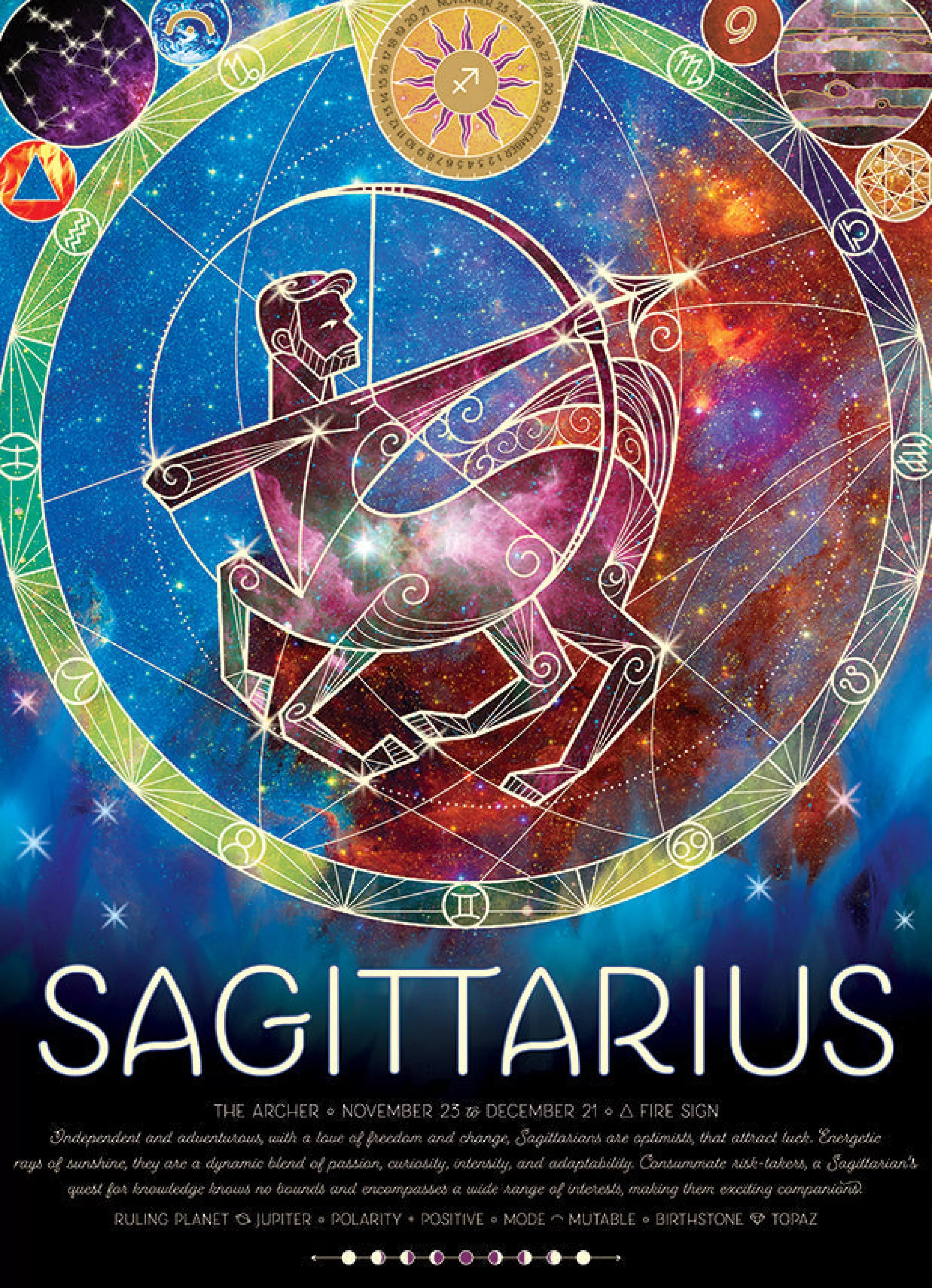 People^Cobble Hill Puzzles Sagittarius | 500 Piece