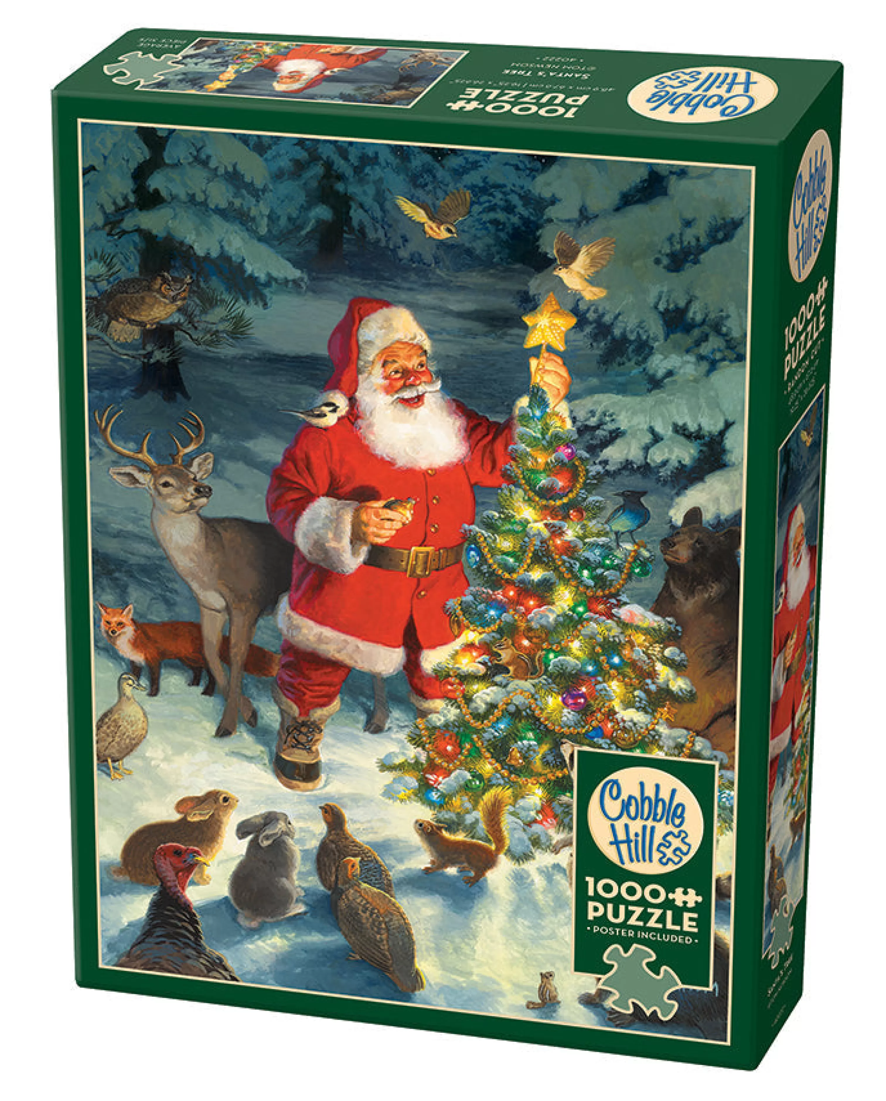 Christmas^Cobble Hill Puzzles Santa'S Tree | 1000 Piece