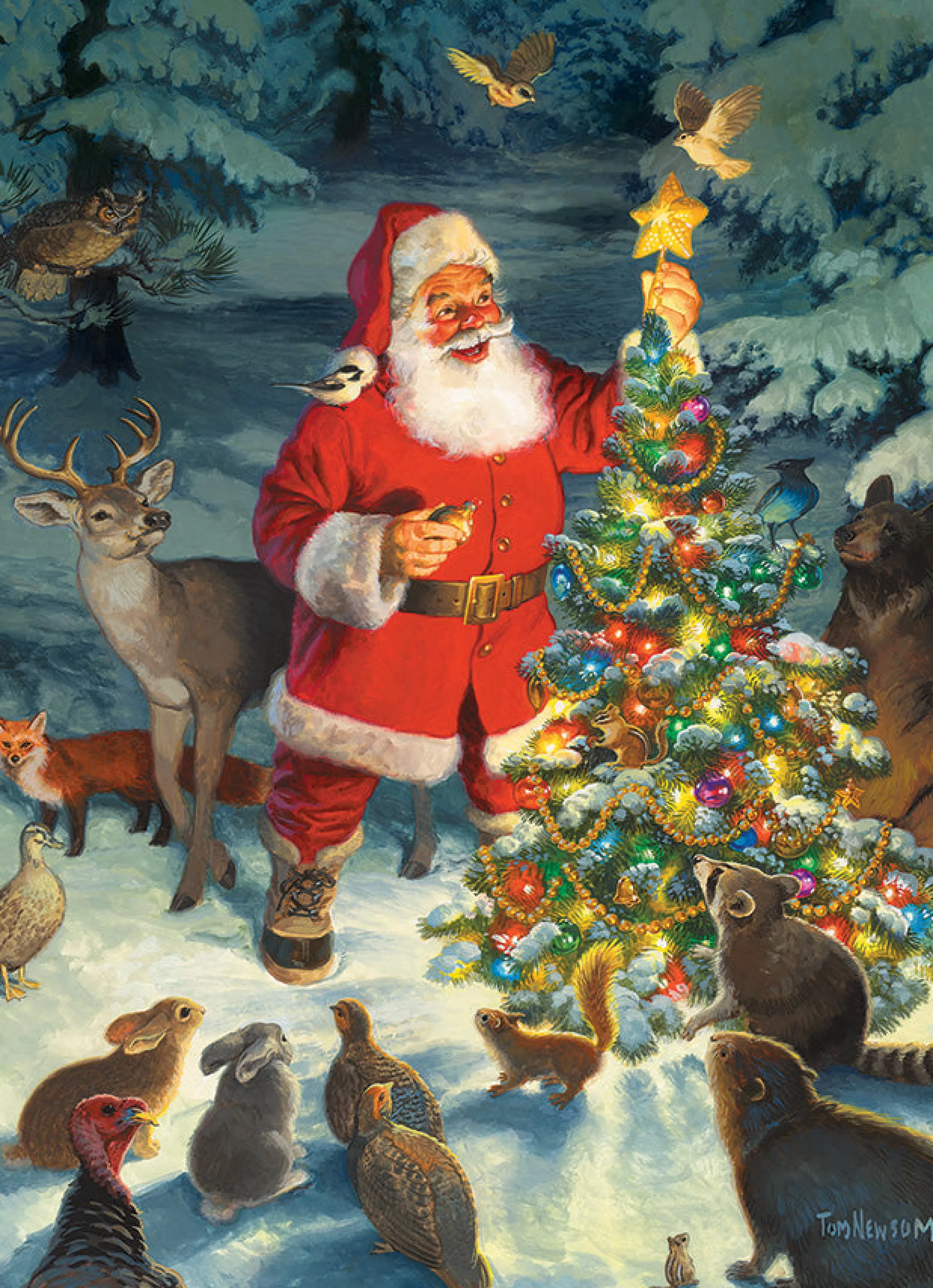 Christmas^Cobble Hill Puzzles Santa'S Tree | 1000 Piece