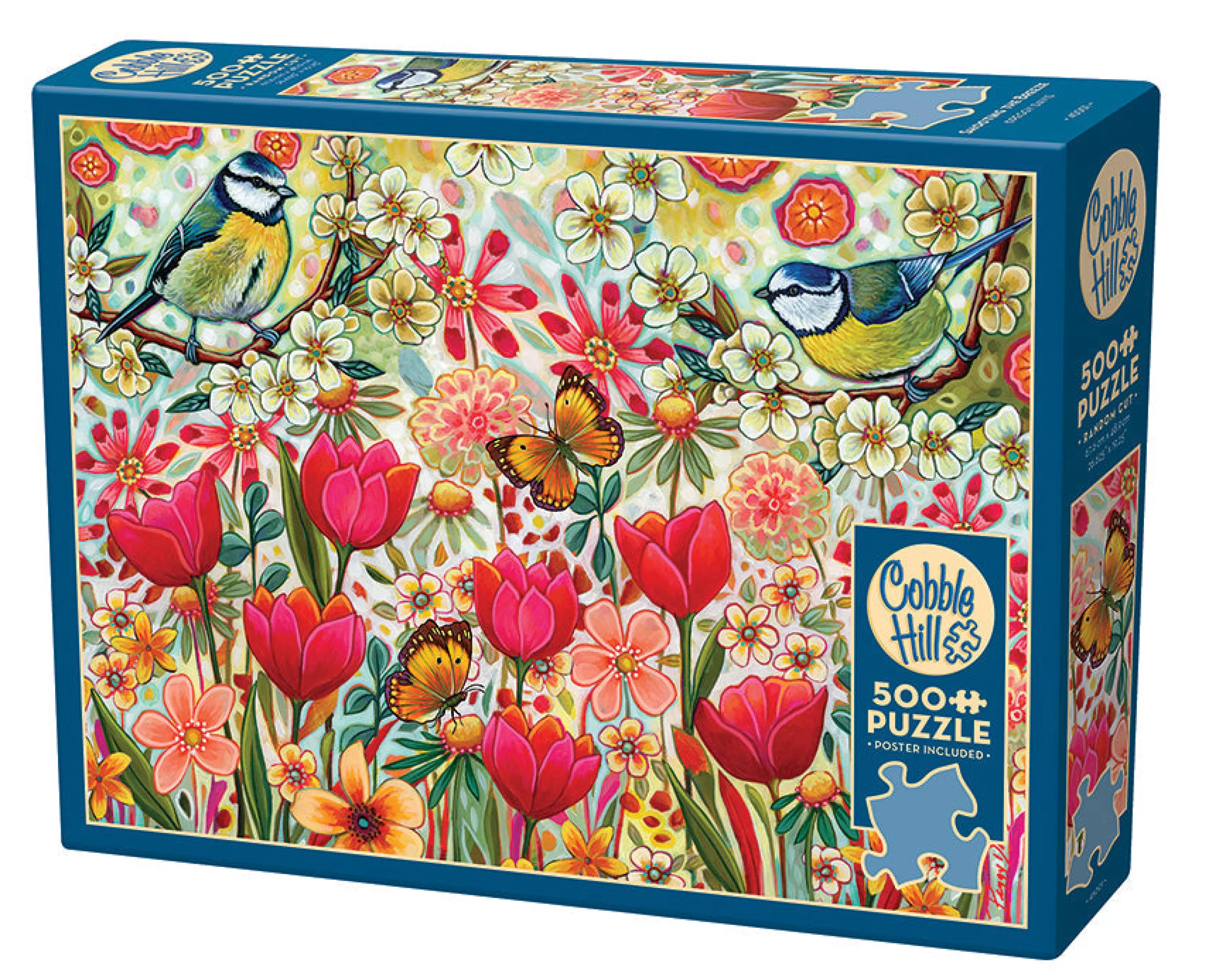 Flowers | Gardens^Cobble Hill Puzzles Shooting The Breeze | 500 Piece