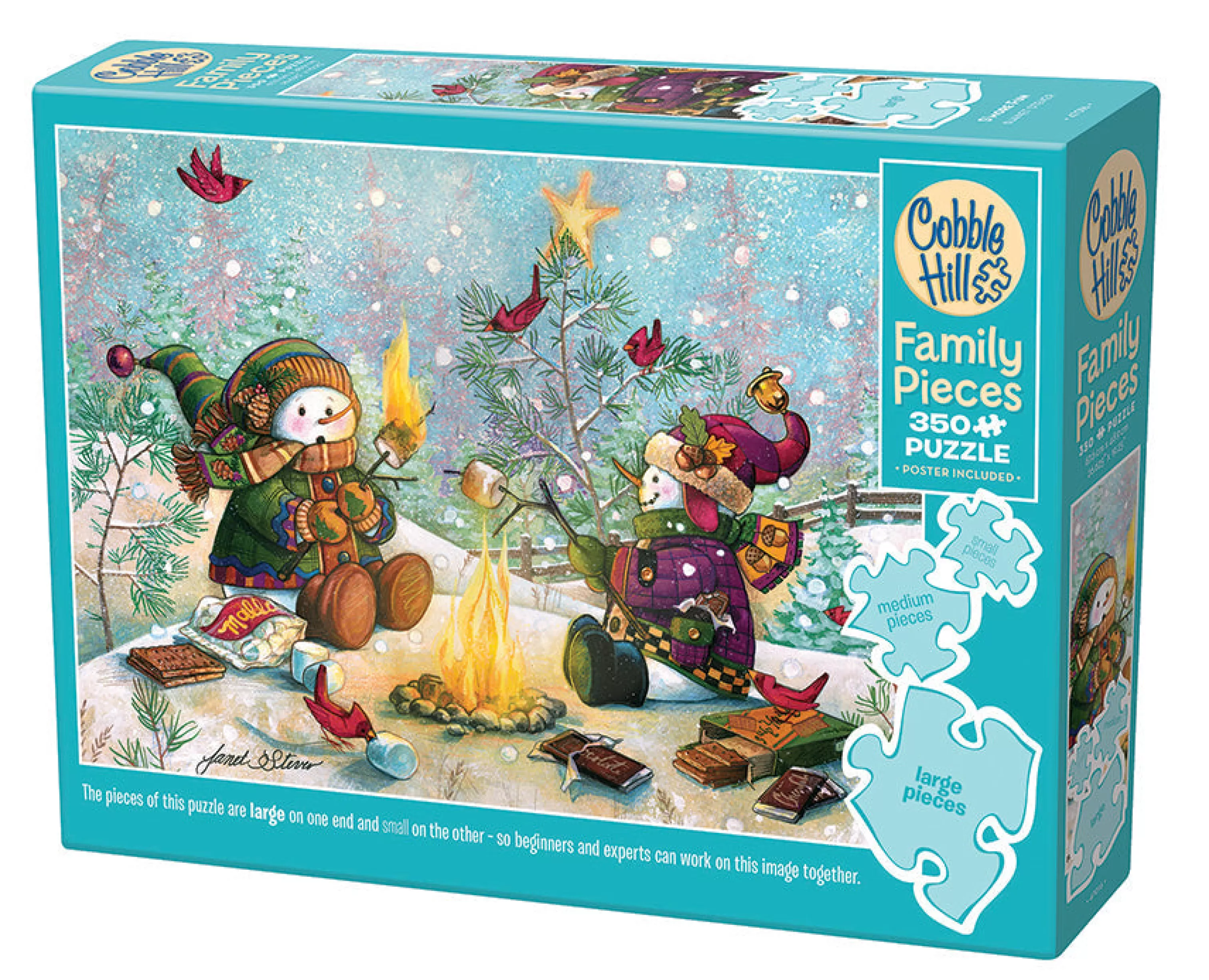 Birds^Cobble Hill Puzzles S'More Fun (Family) | Family Pieces 350