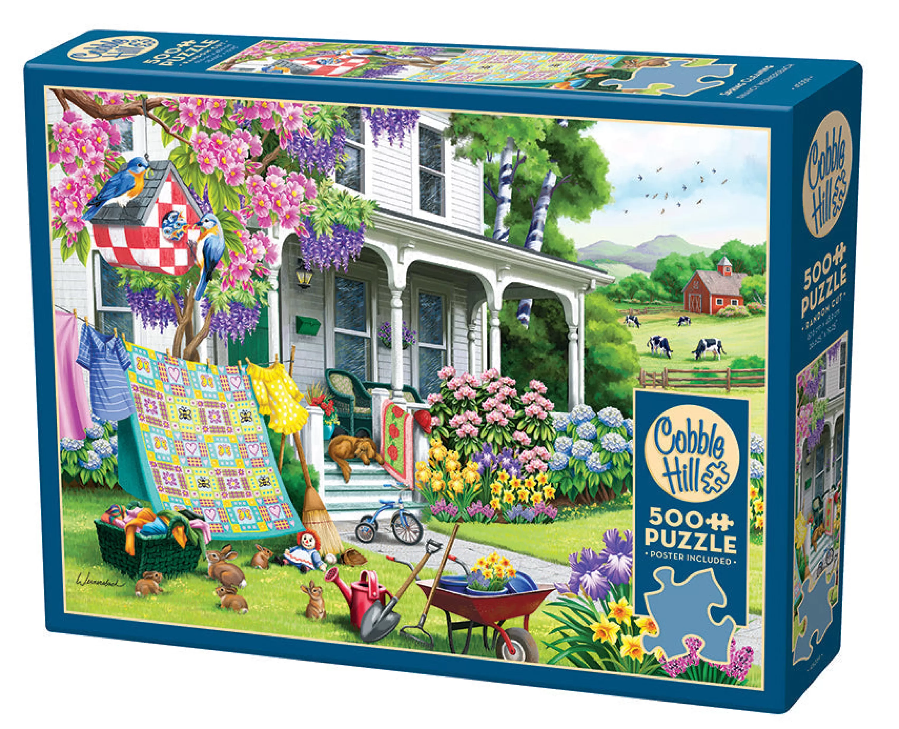 Sewing | Quilting^Cobble Hill Puzzles Spring Cleaning | 500 Piece