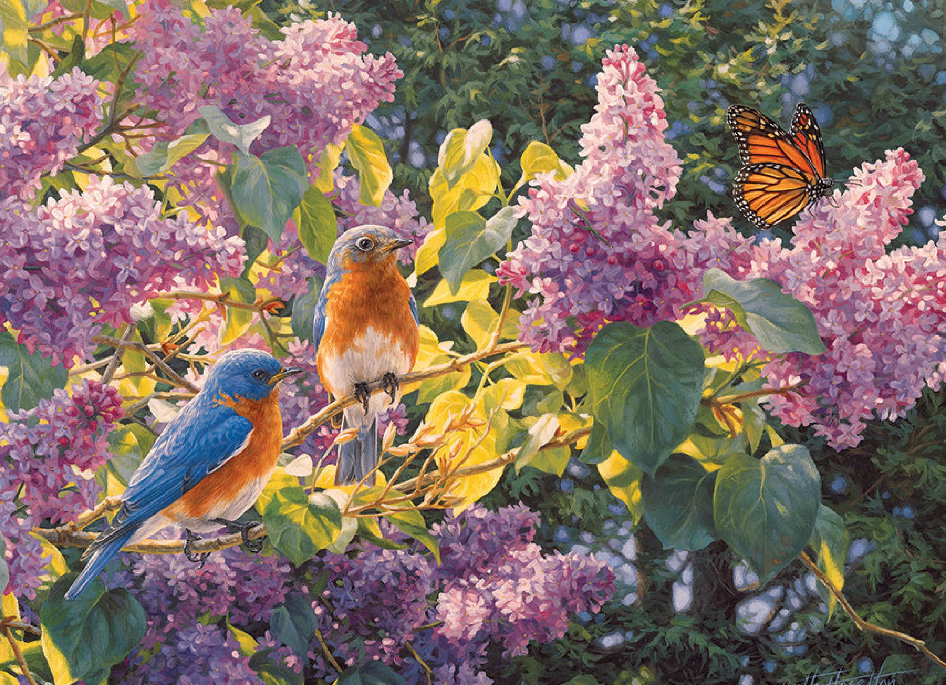 Birds^Cobble Hill Puzzles Spring Interlude | 500 Piece