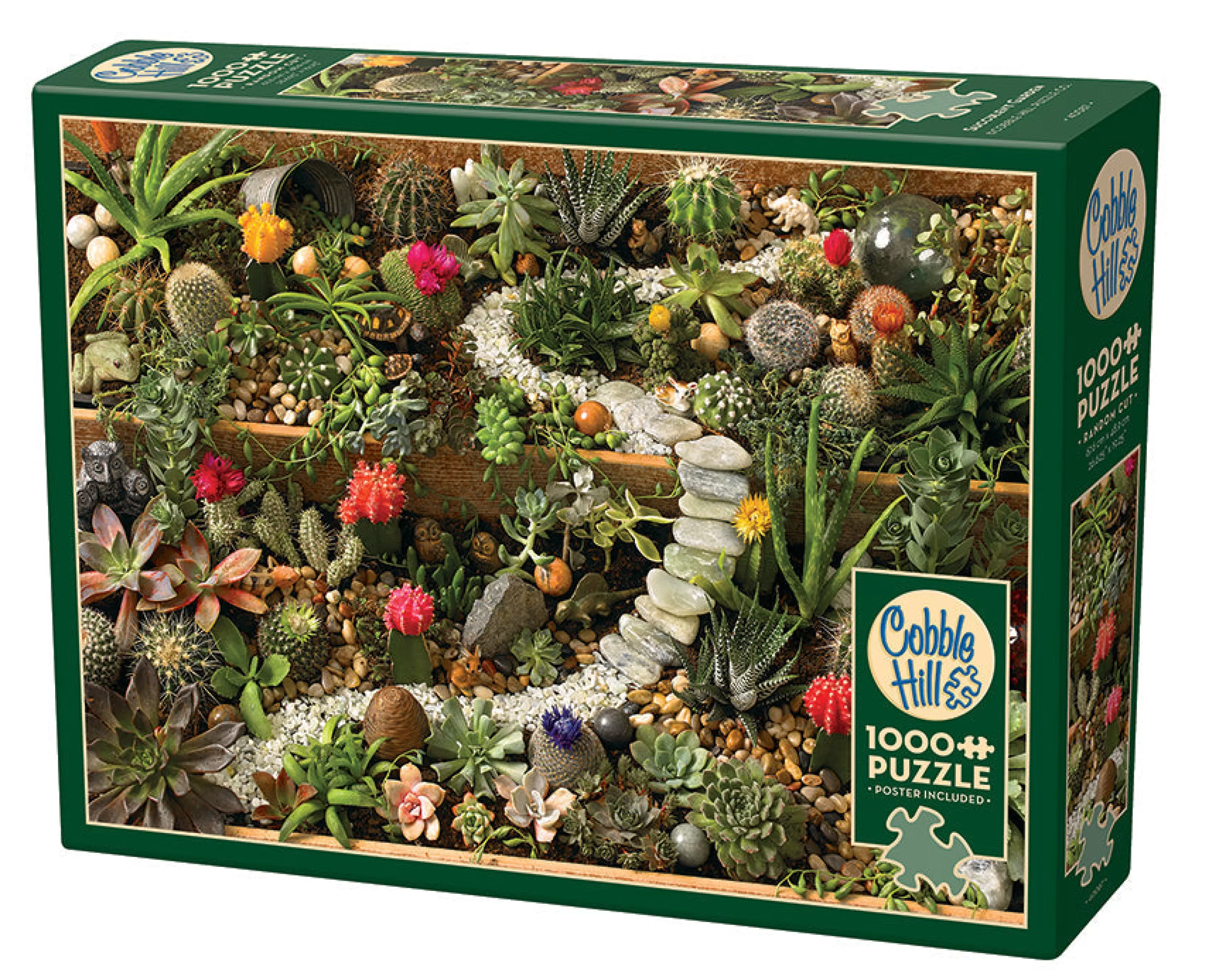 Flowers | Gardens^Cobble Hill Puzzles Succulent Garden | 1000 Piece