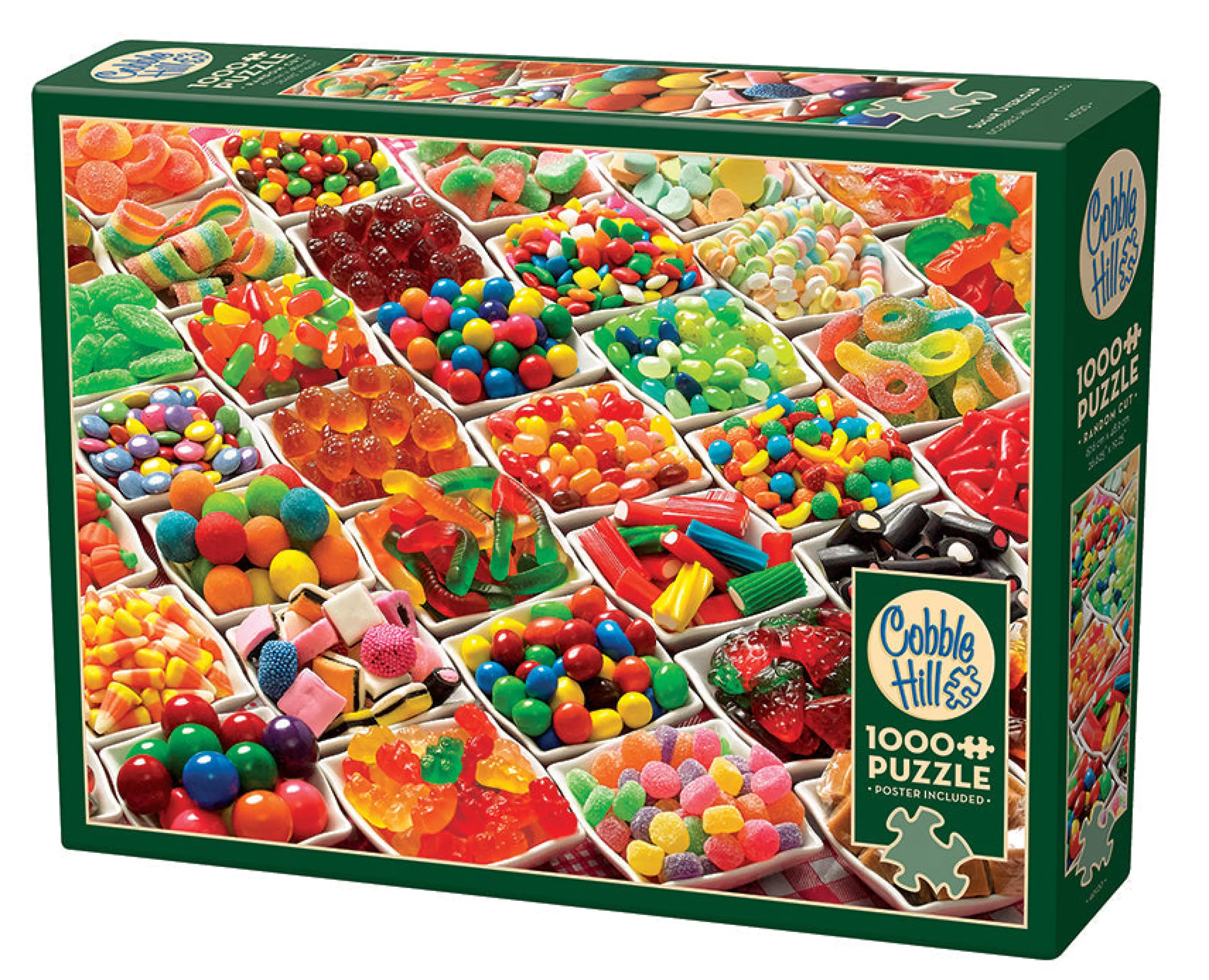 Truly Original Puzzles (Top)^Cobble Hill Puzzles Sugar Overload | 1000 Piece