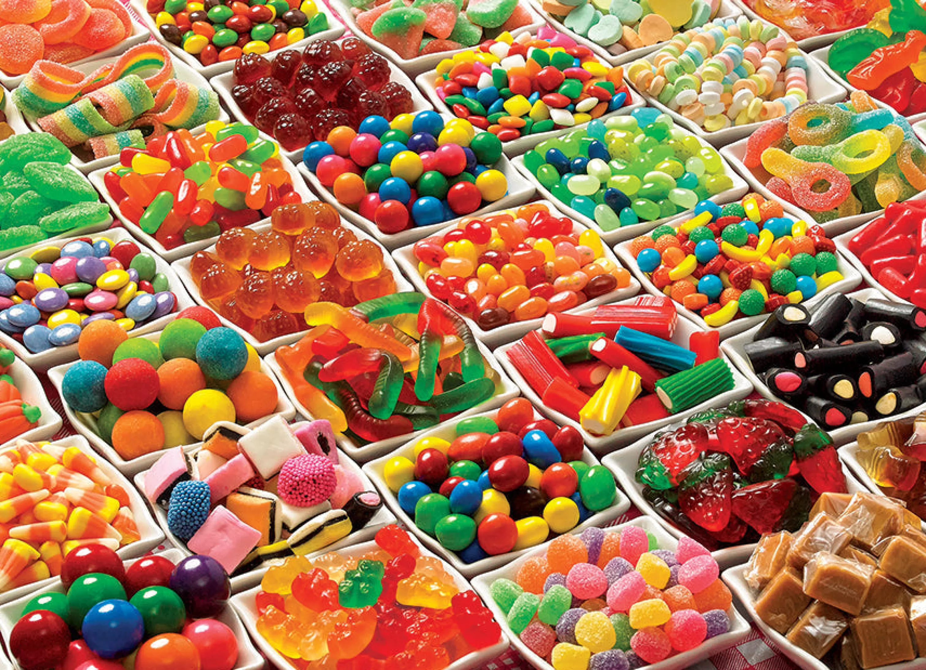 Truly Original Puzzles (Top)^Cobble Hill Puzzles Sugar Overload | 1000 Piece