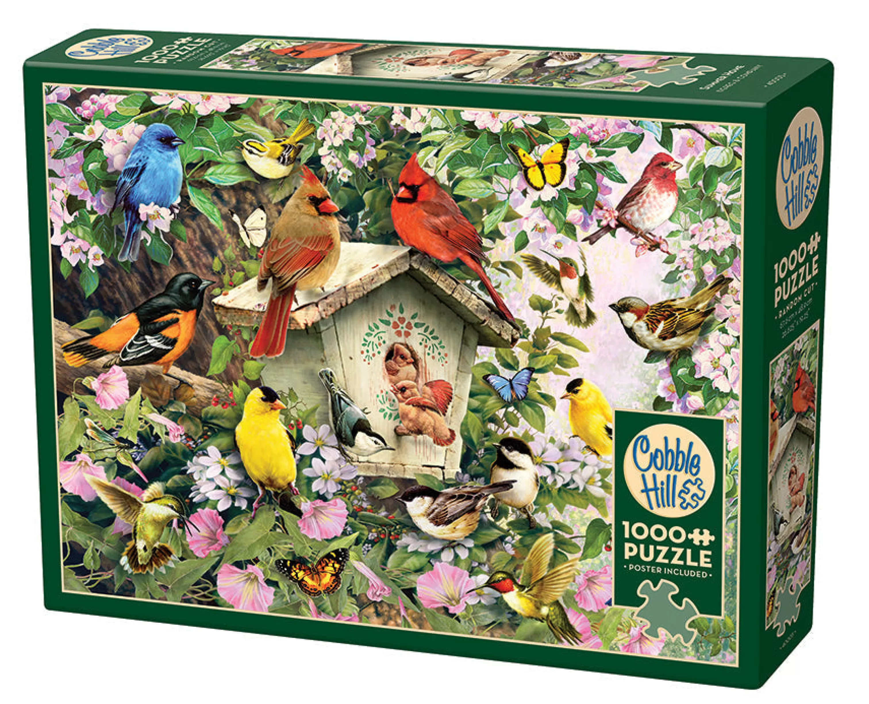 Flowers | Gardens^Cobble Hill Puzzles Summer Home | 1000 Piece