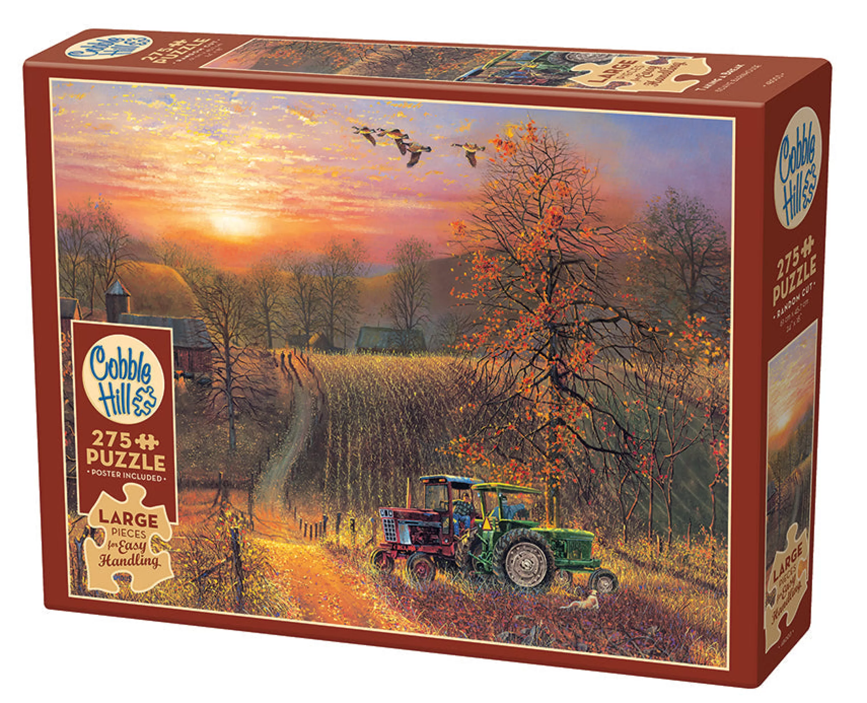 Farm^Cobble Hill Puzzles Taking A Break | Easy Handling 275 Piece