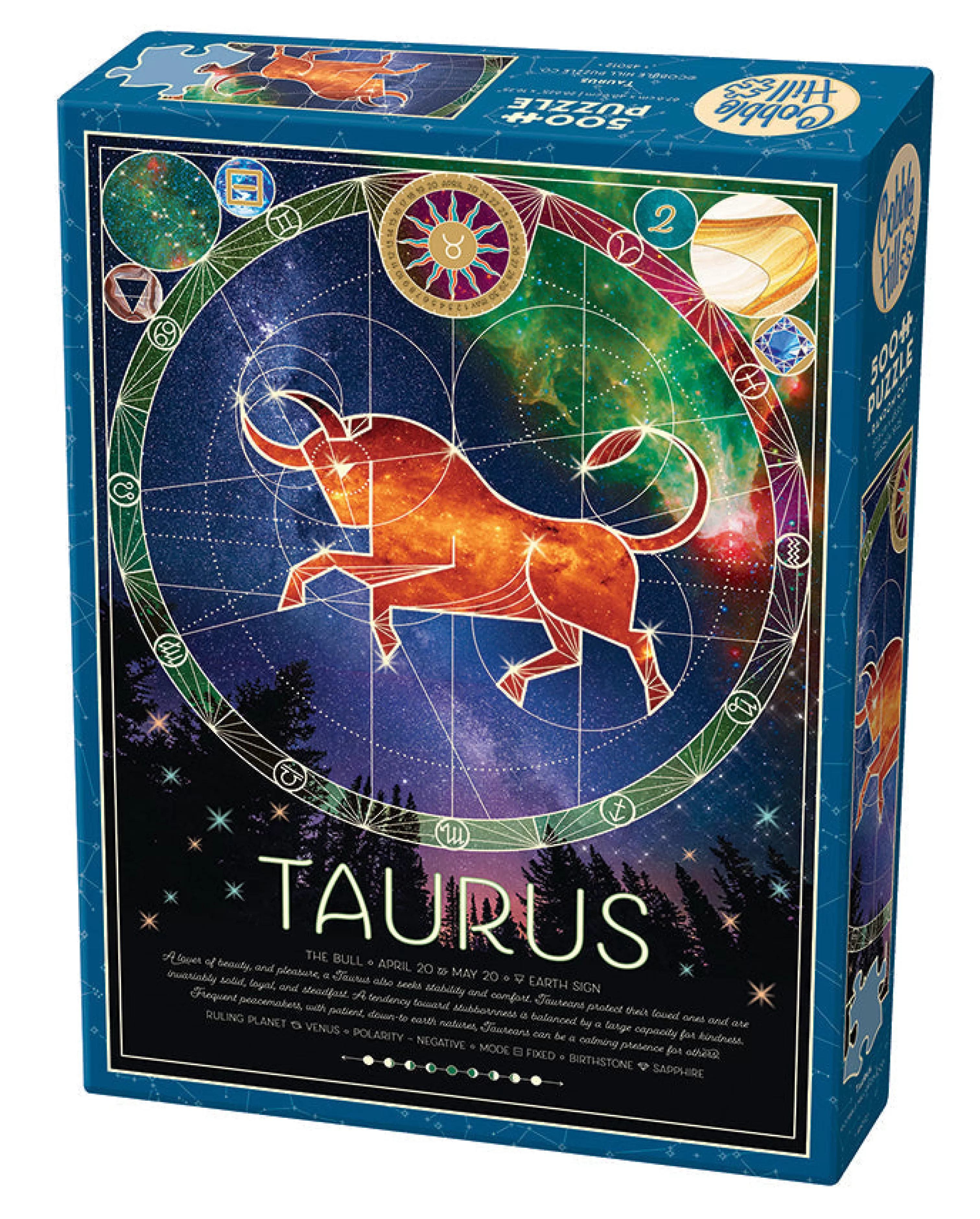 Zodiac^Cobble Hill Puzzles Taurus | 500 Piece