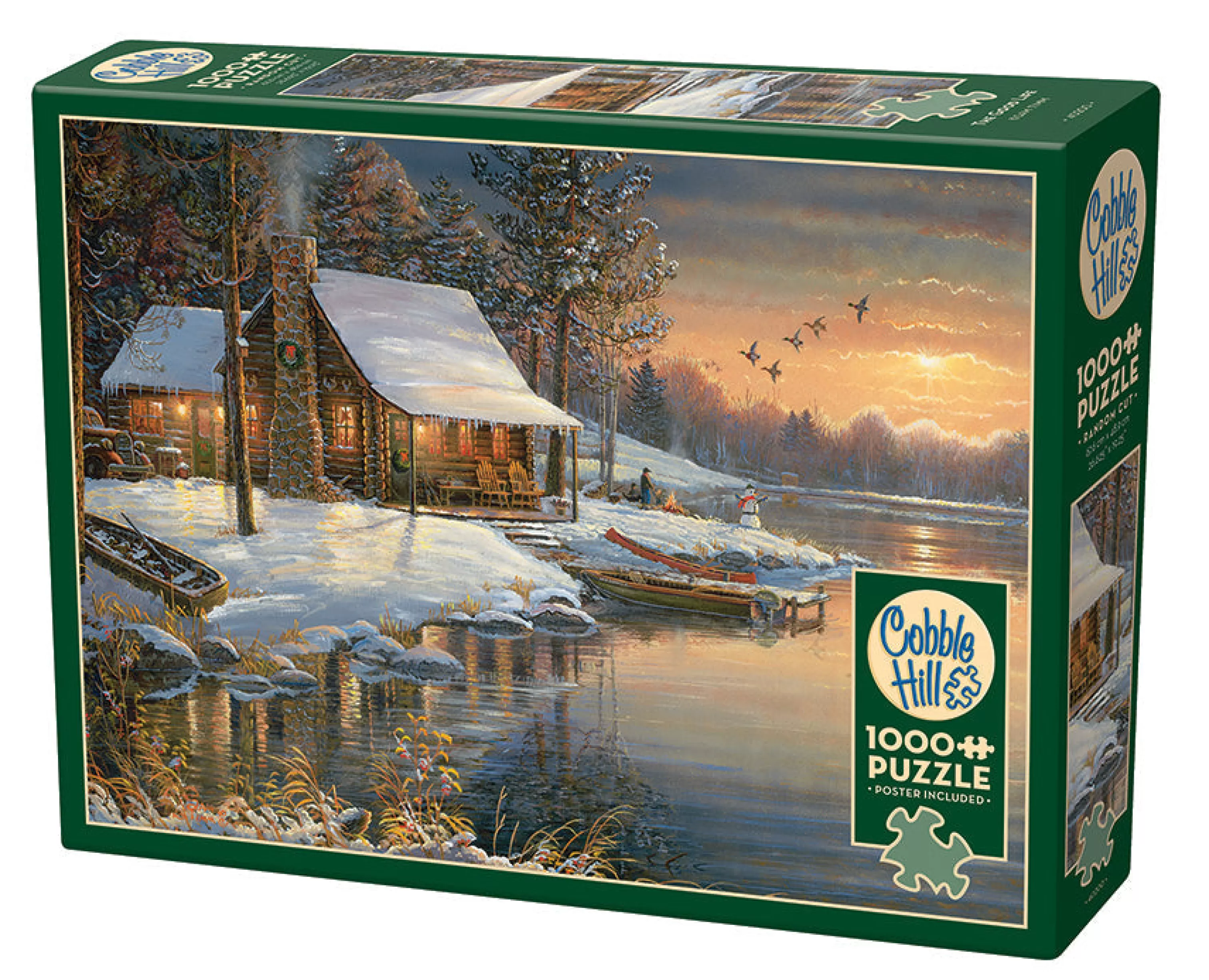 Cabin | Camping ^Cobble Hill Puzzles The Good Life | 1000 Piece