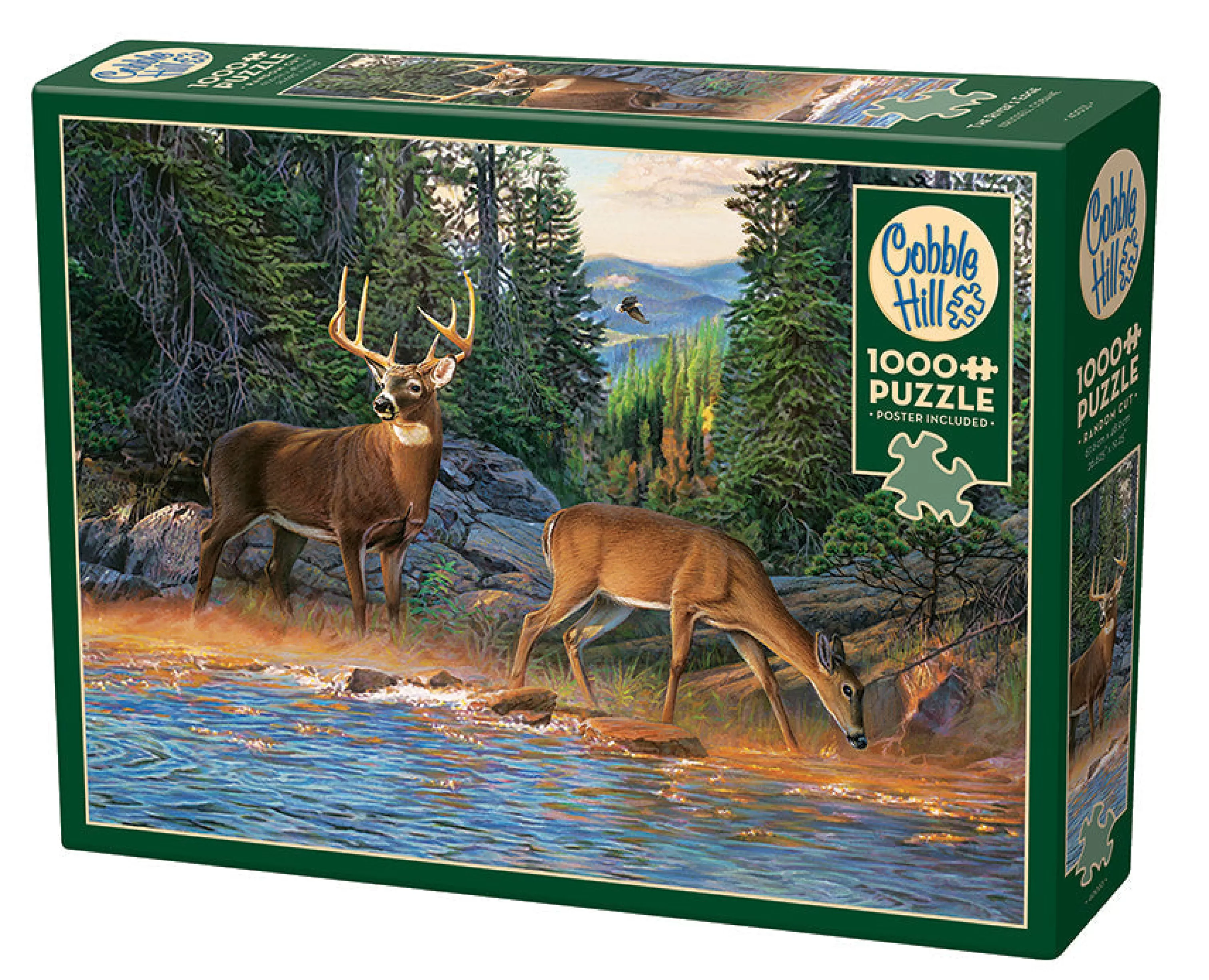 Wildlife^Cobble Hill Puzzles The River'S Edge | 1000 Piece