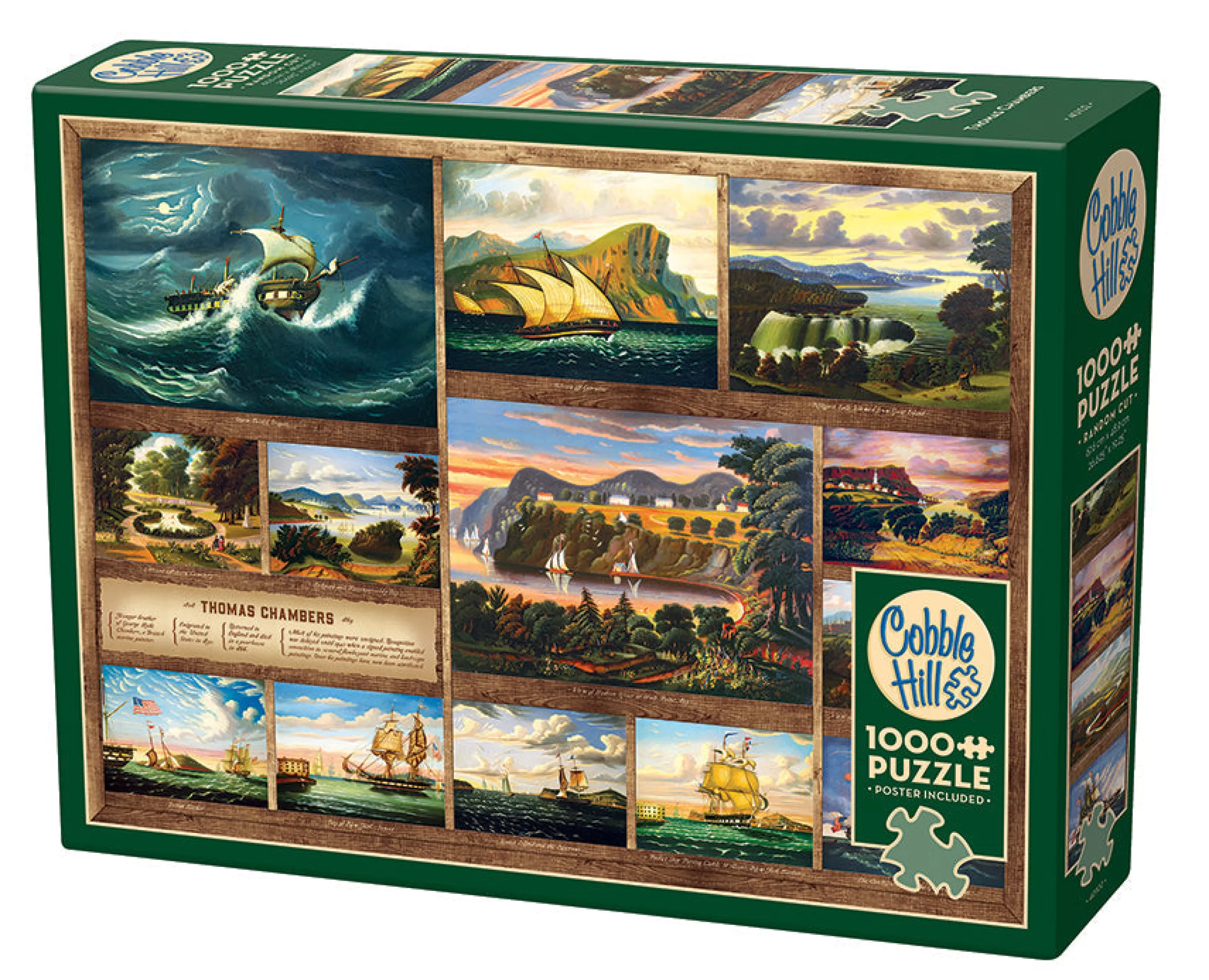 Waterscape^Cobble Hill Puzzles Thomas Chambers | 1000 Piece