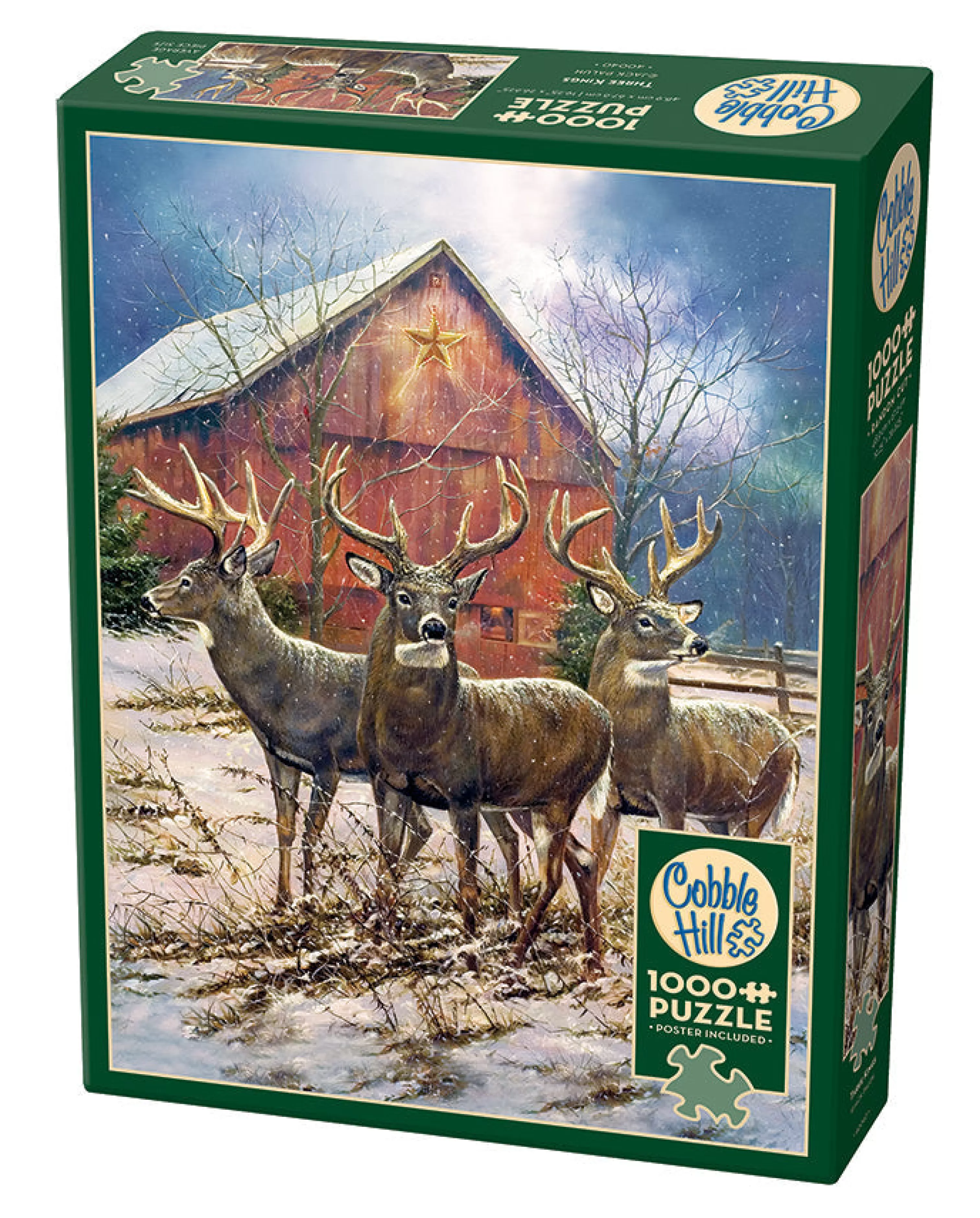 Wildlife^Cobble Hill Puzzles Three Kings | 1000 Piece