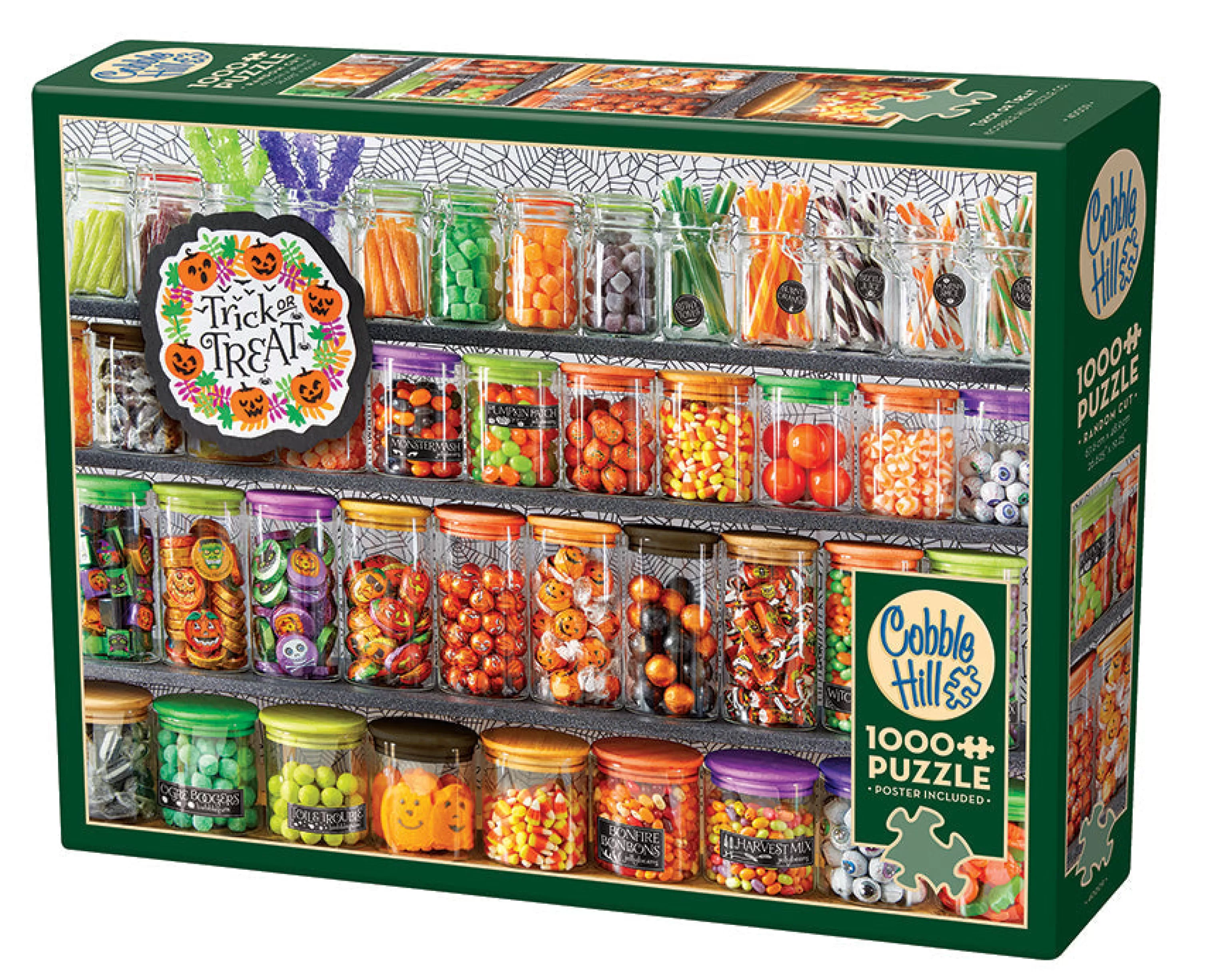 Truly Original Puzzles (Top)^Cobble Hill Puzzles Trick Or Treat | 1000 Piece