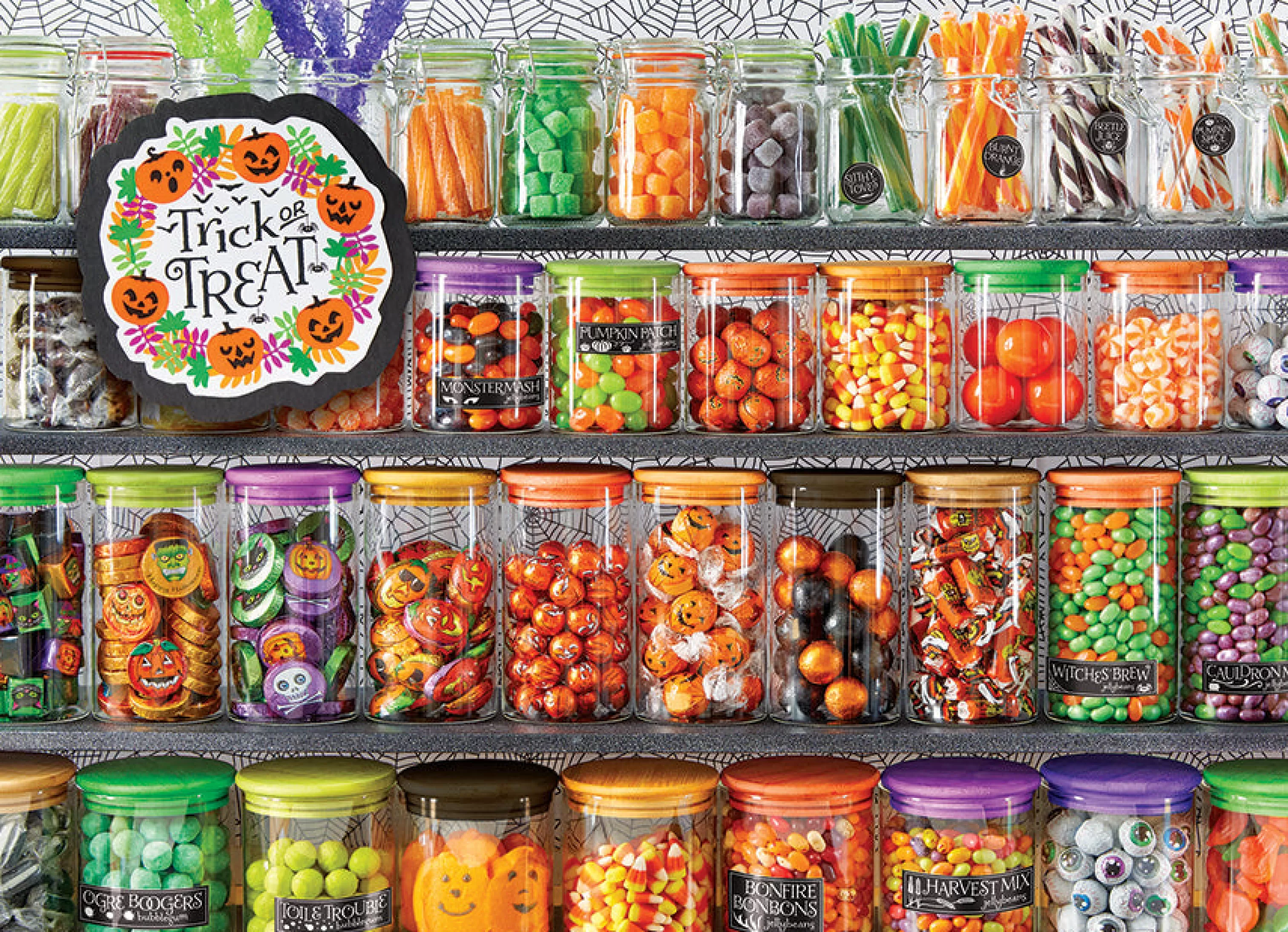 Truly Original Puzzles (Top)^Cobble Hill Puzzles Trick Or Treat | 1000 Piece